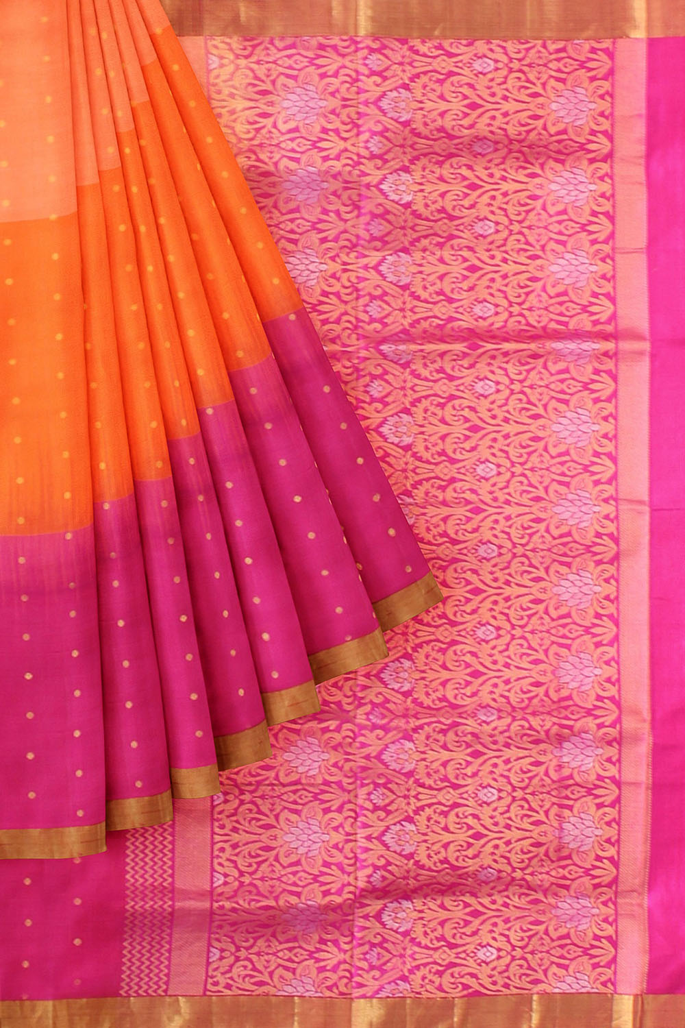 Multicolour Kanjivaram Silk Saree