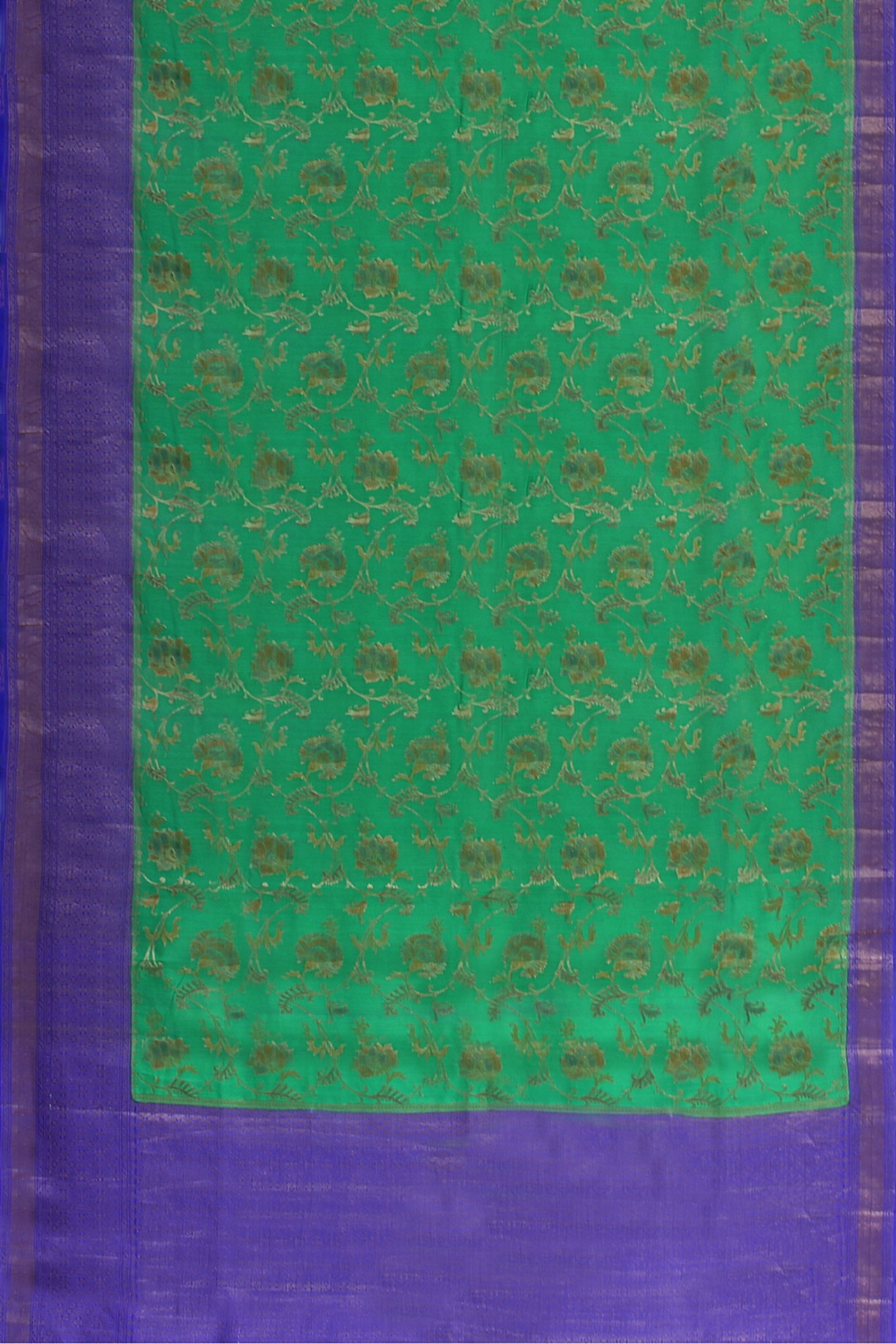 Green Banarsi Silk Saree