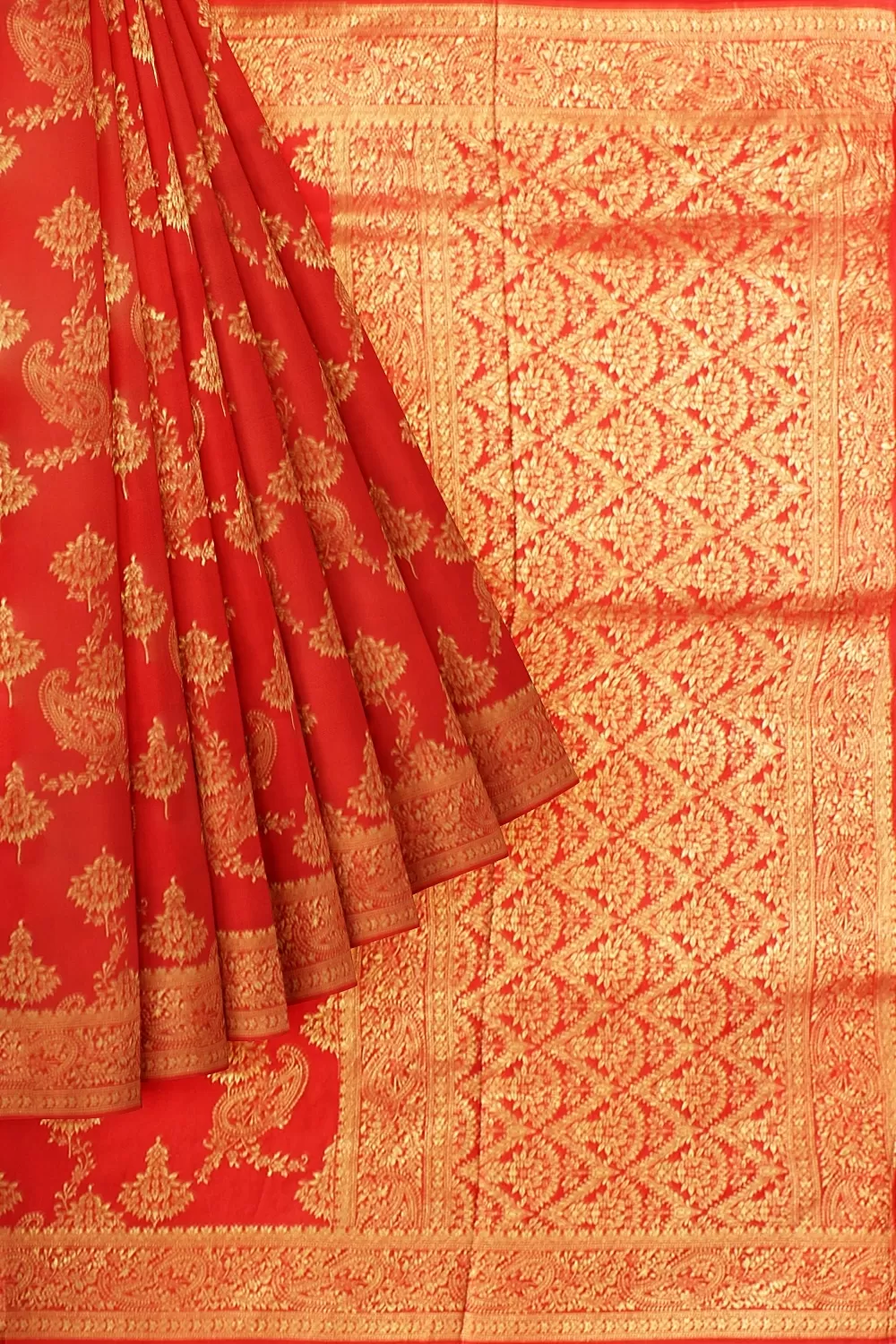 Red  Colour Silk Sarees