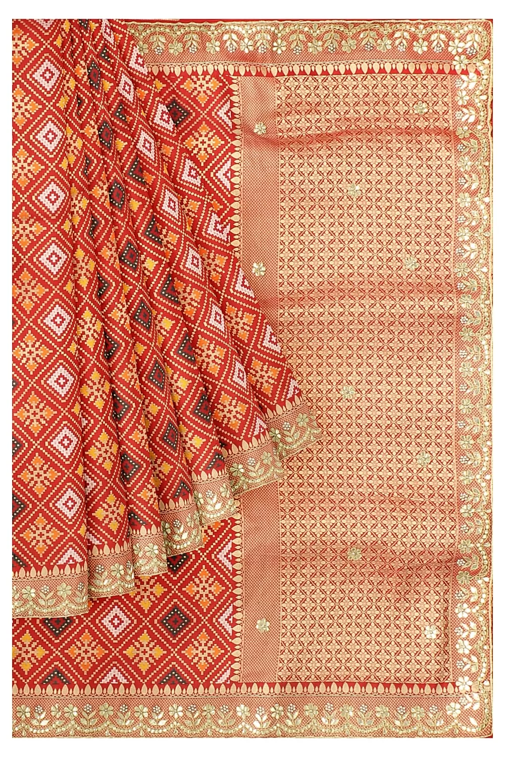 Red Colour Silk Saree