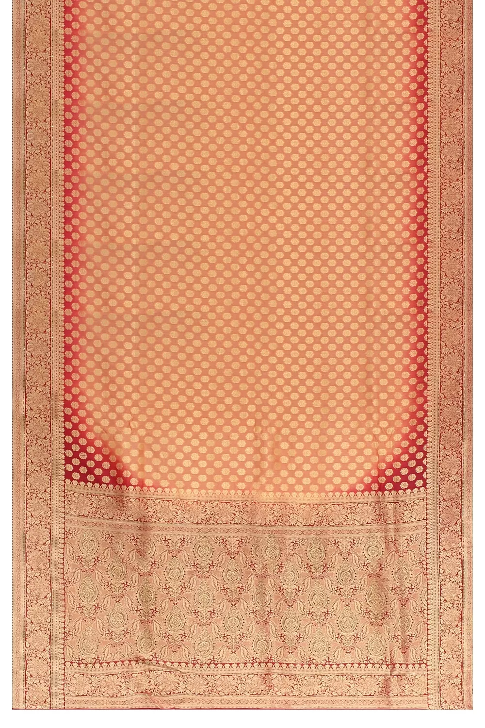 Peach Colour Soft Silk Saree