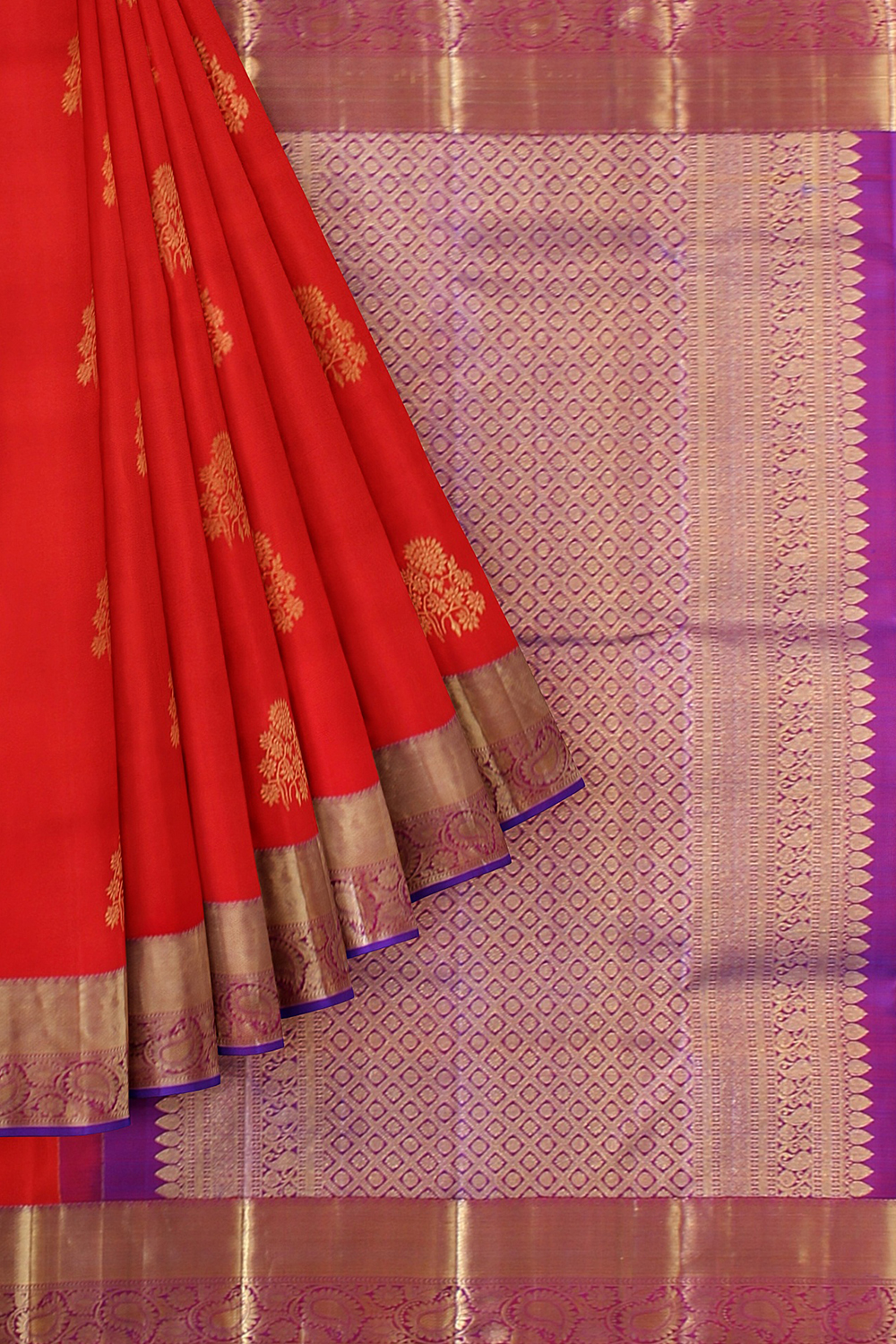 Red Kanjivaram Silk Saree