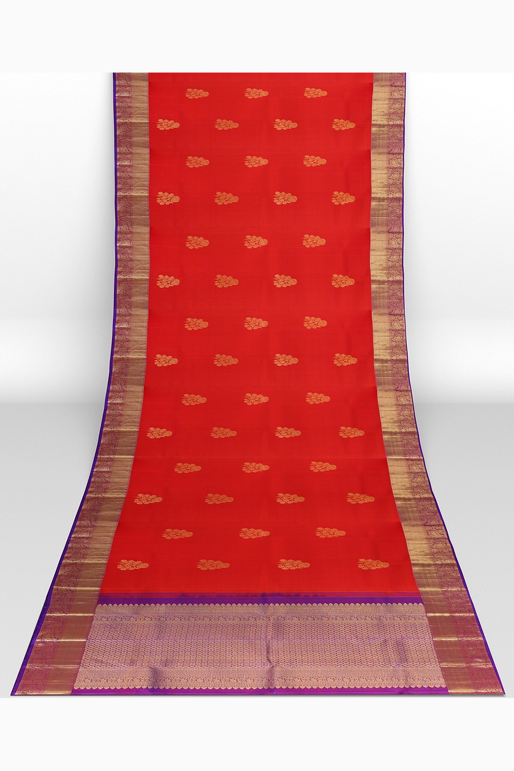 Red Kanjivaram Silk Saree