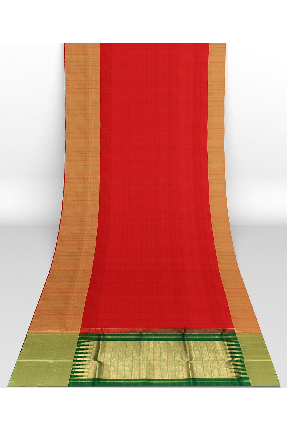 Red Kanjivaram Silk Saree