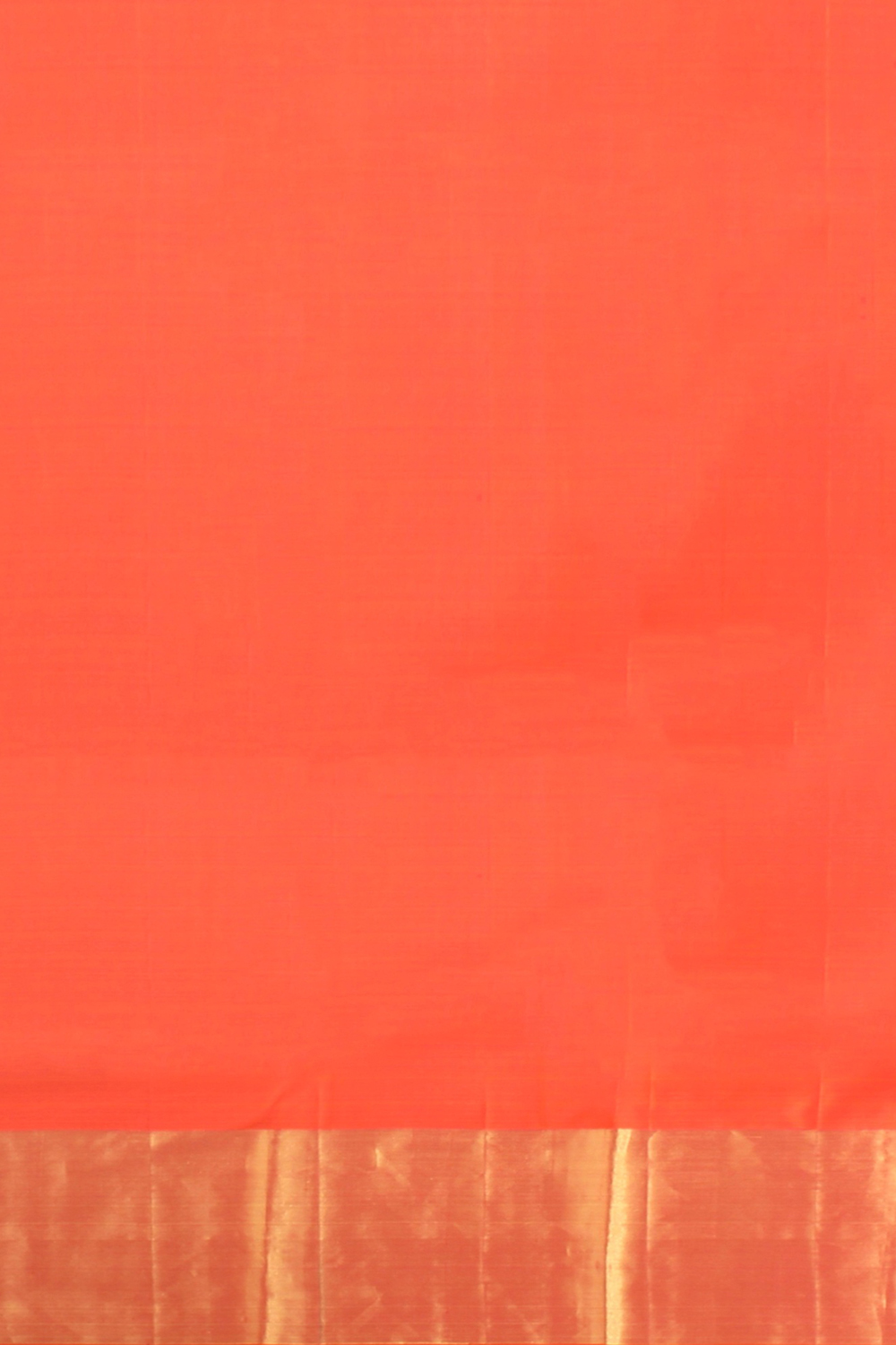 Orange Kanjivaram Silk Saree