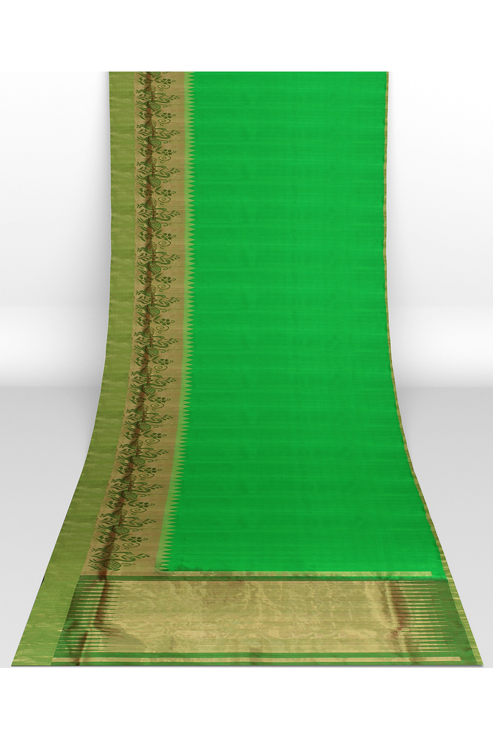 Green Kanjivaram Silk Saree