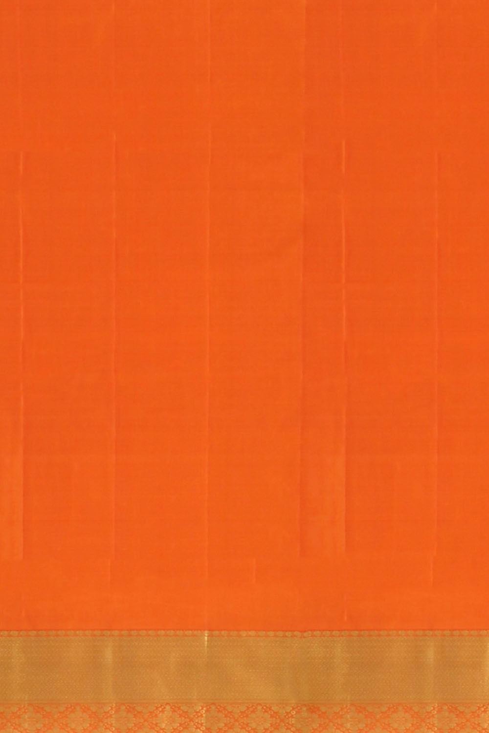 Orange Kanjivaram Silk Saree