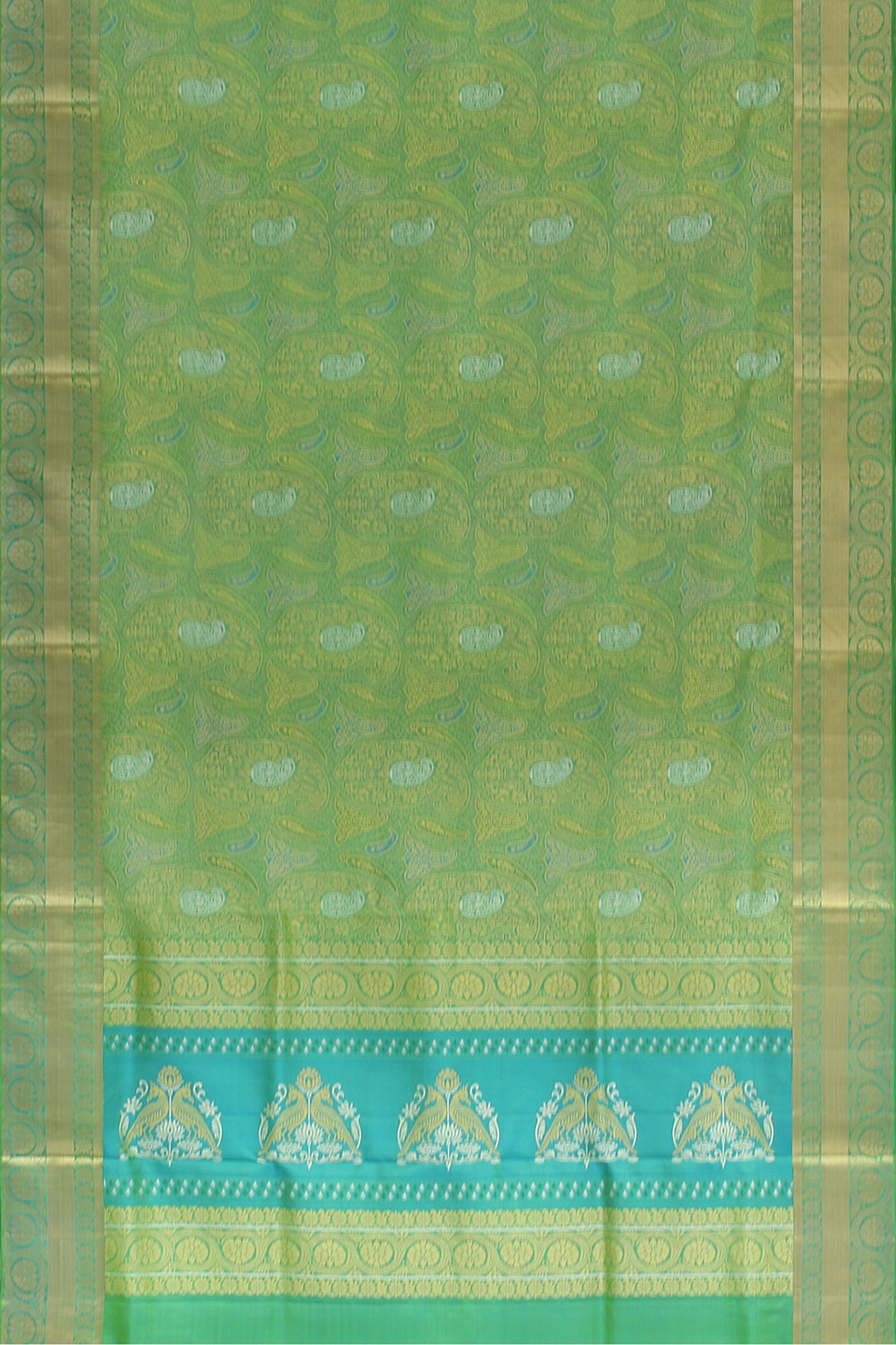 Green Kanjivaram Silk Saree