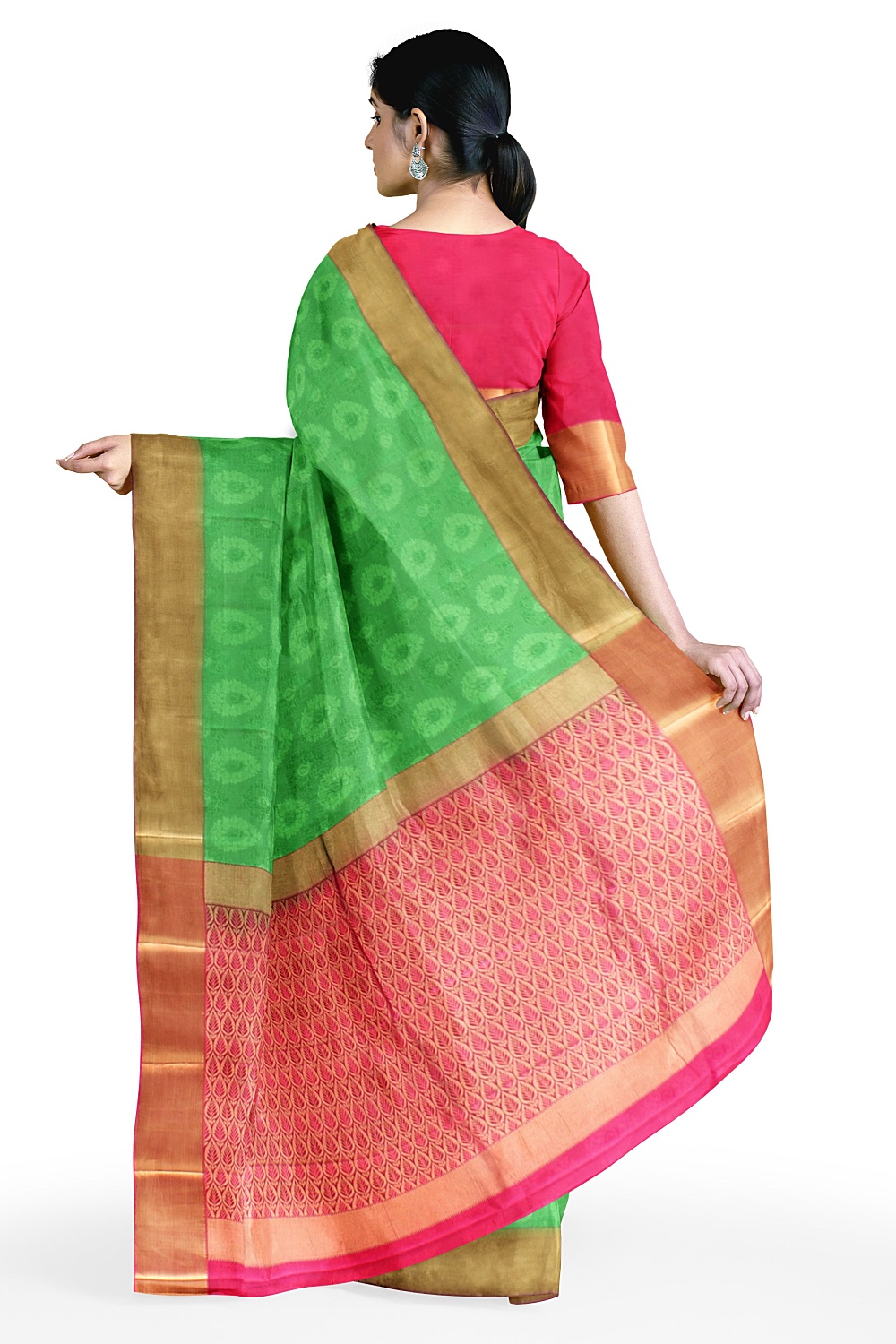 Green Kanjivaram Silk Saree