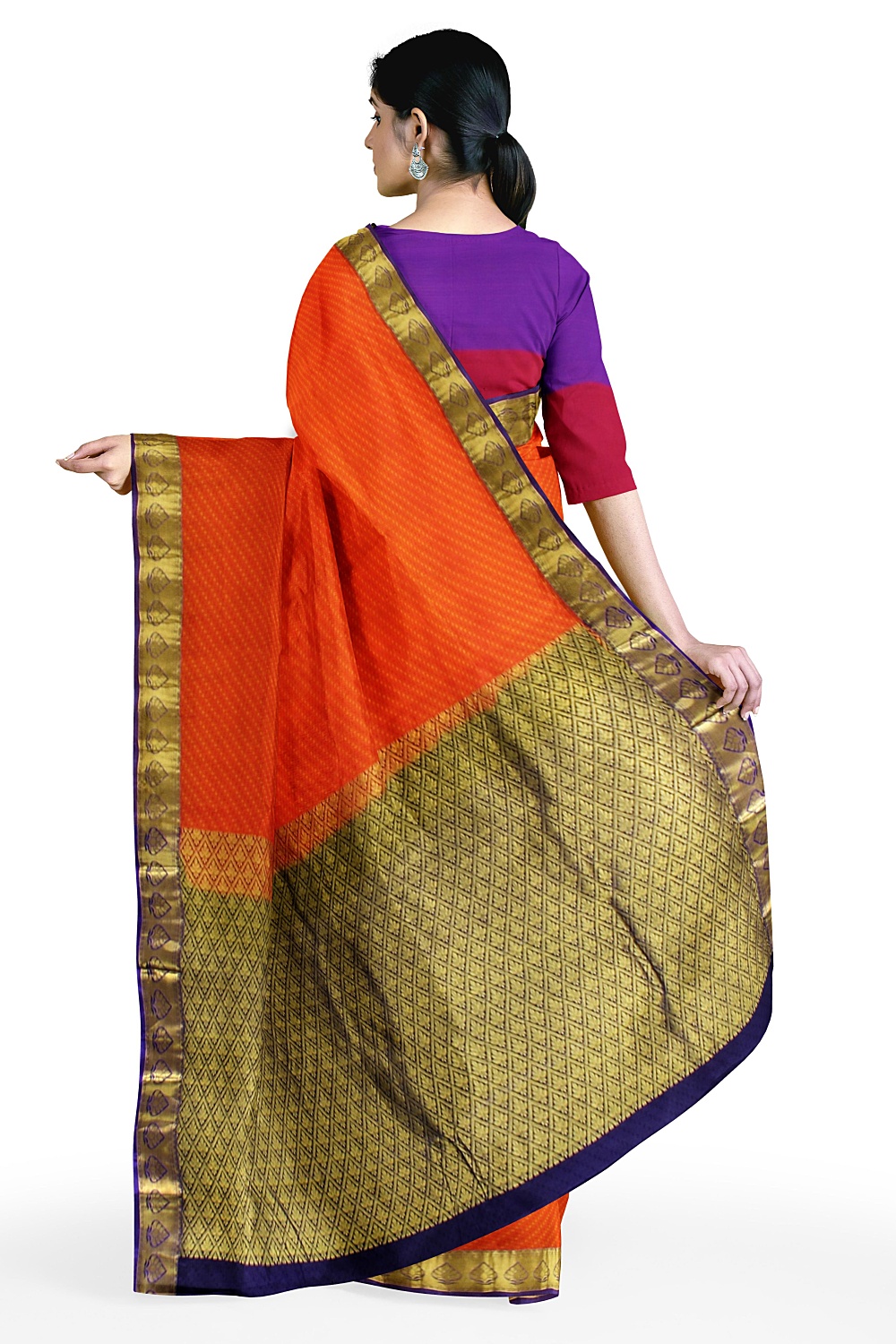 Red Kanjivaram Silk Saree