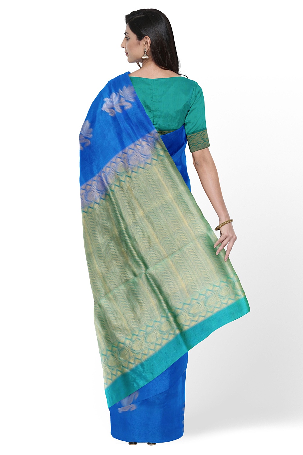 Royal Blue Kanjivaram Silk Saree