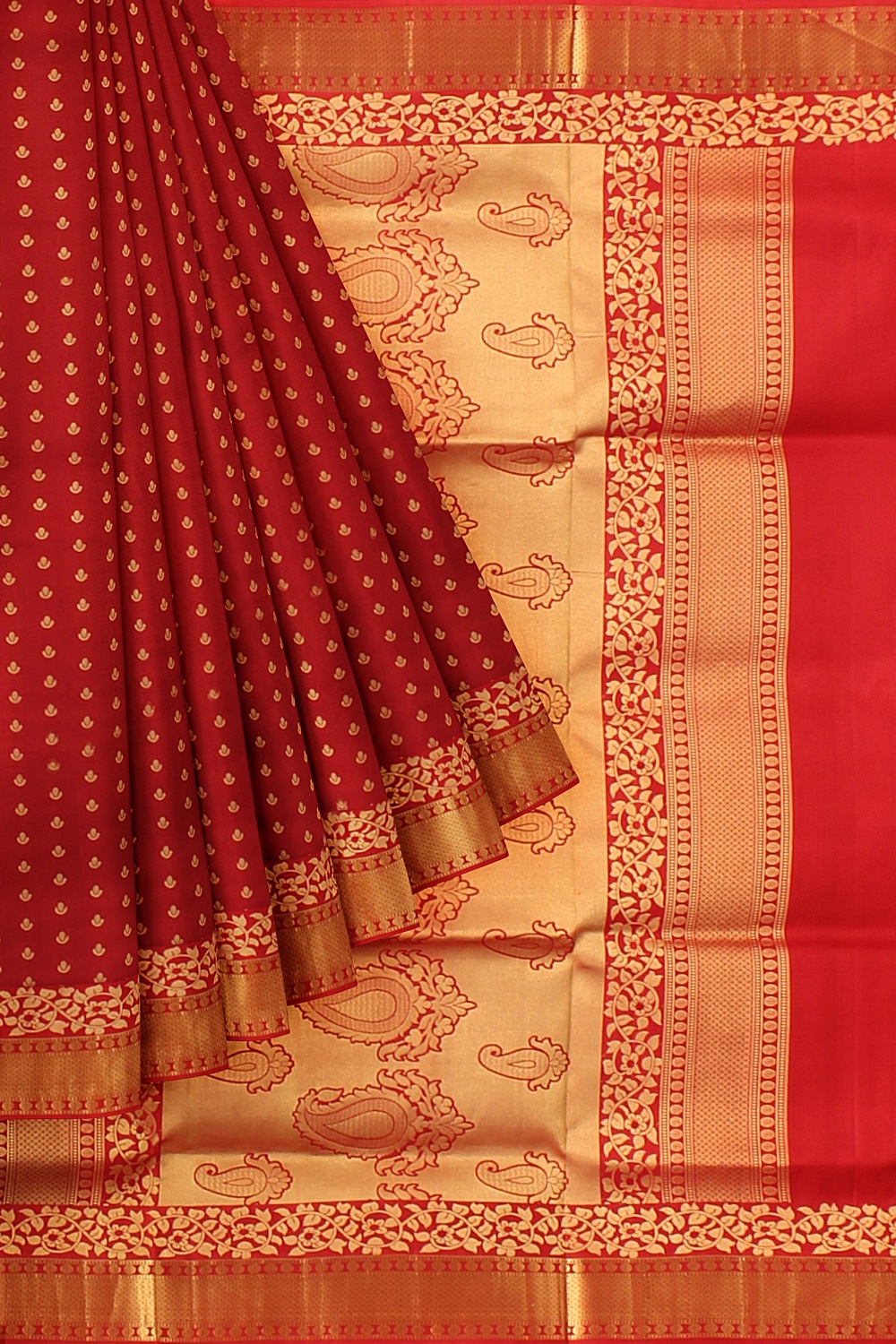 Red Kanjivaram Silk Saree