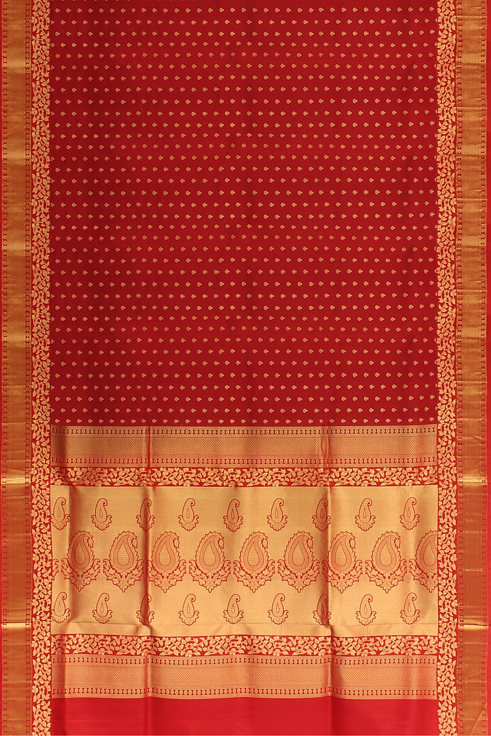 Red Kanjivaram Silk Saree