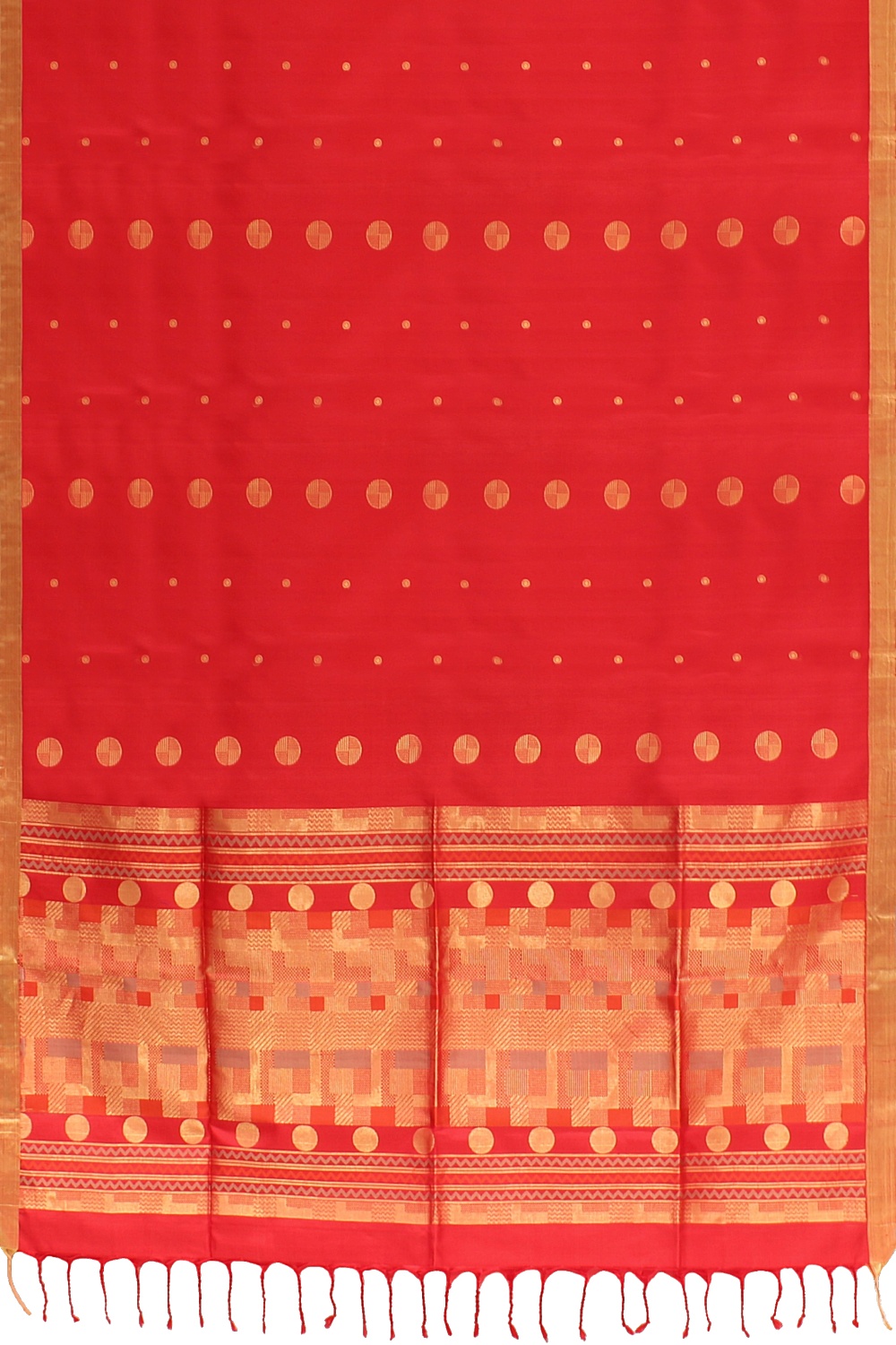 Red Kanjivaram Silk Saree