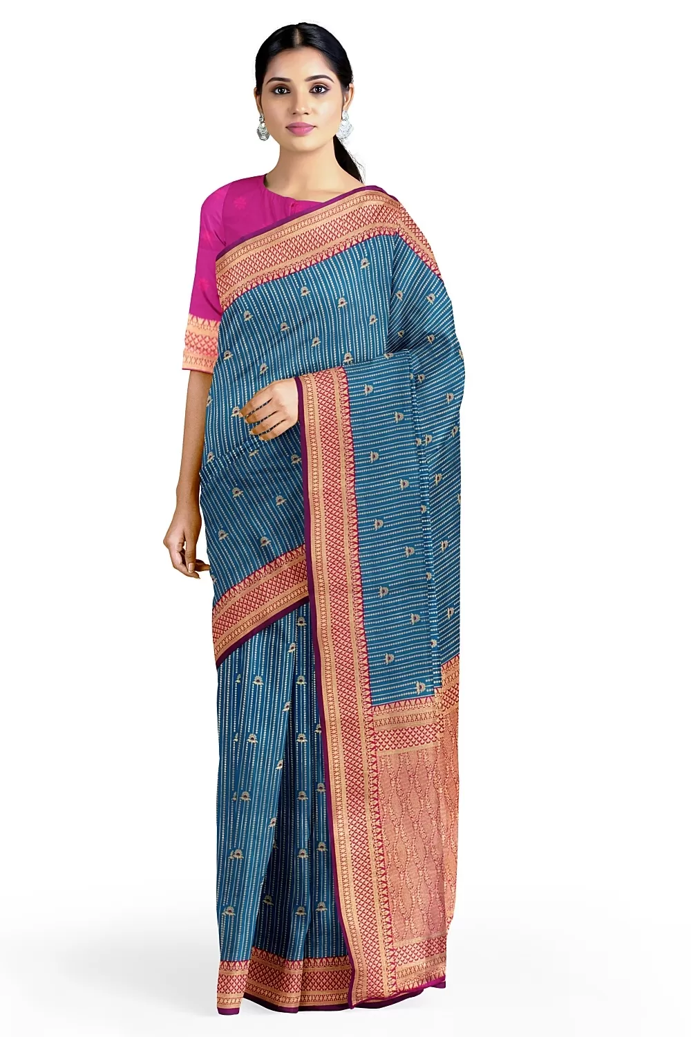 FIROJI KANJIVARAM SILK SAREE