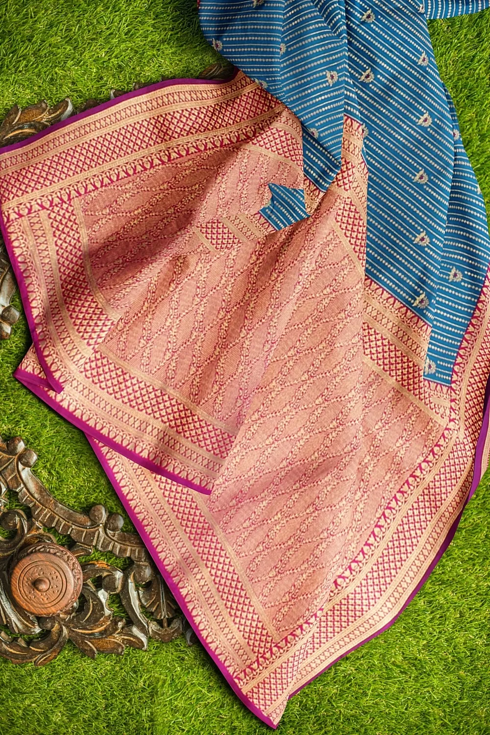 FIROJI KANJIVARAM SILK SAREE