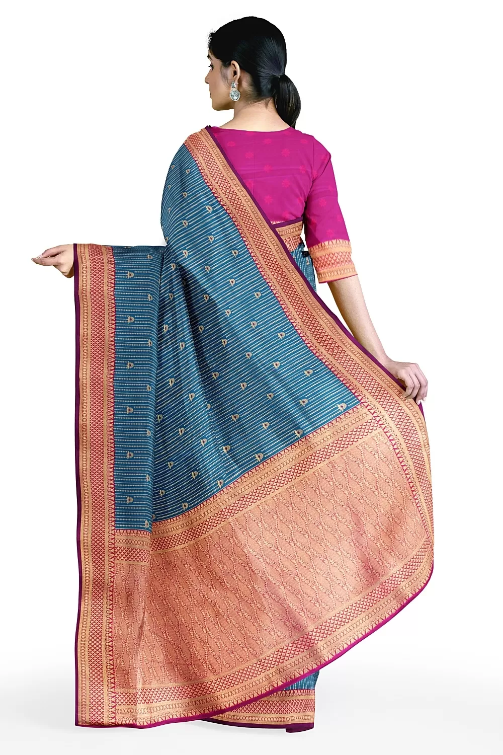 FIROJI KANJIVARAM SILK SAREE