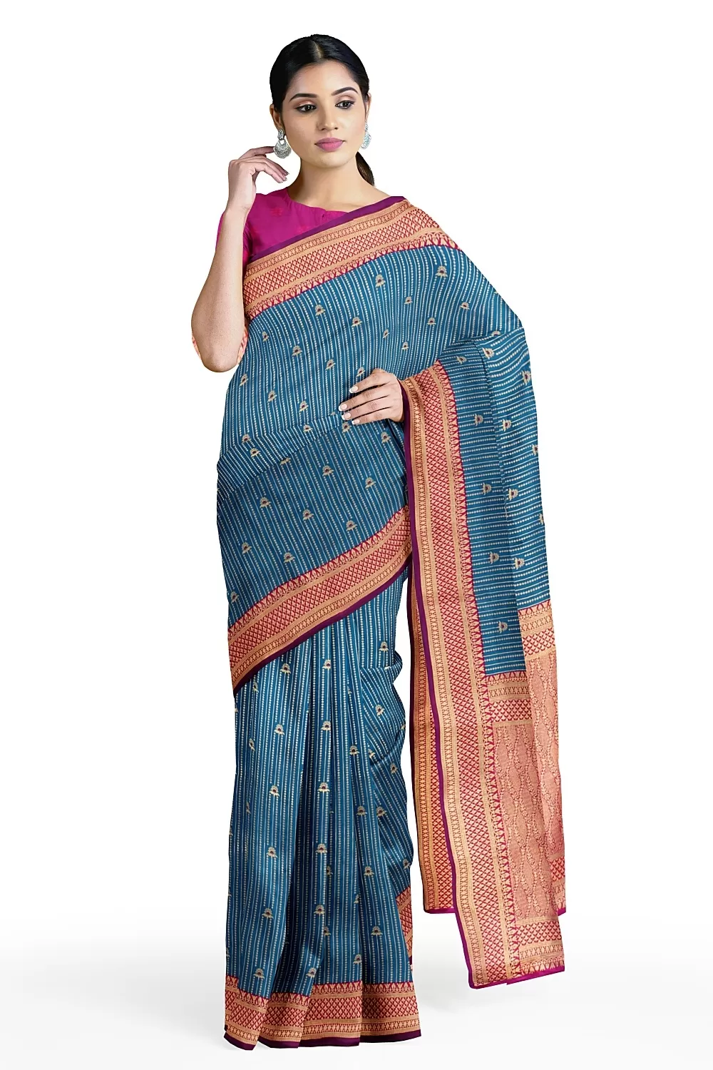 FIROJI KANJIVARAM SILK SAREE