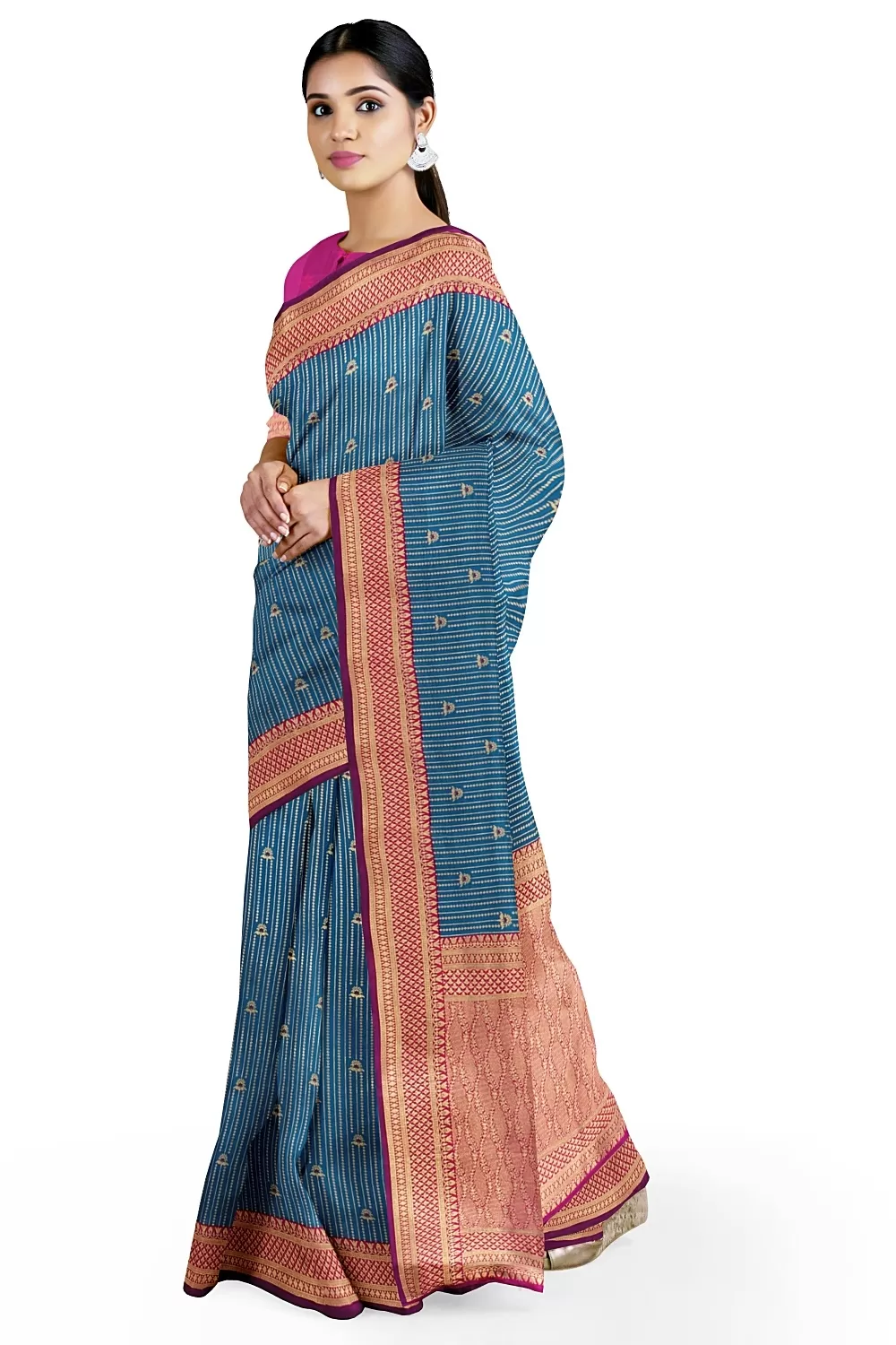 FIROJI KANJIVARAM SILK SAREE