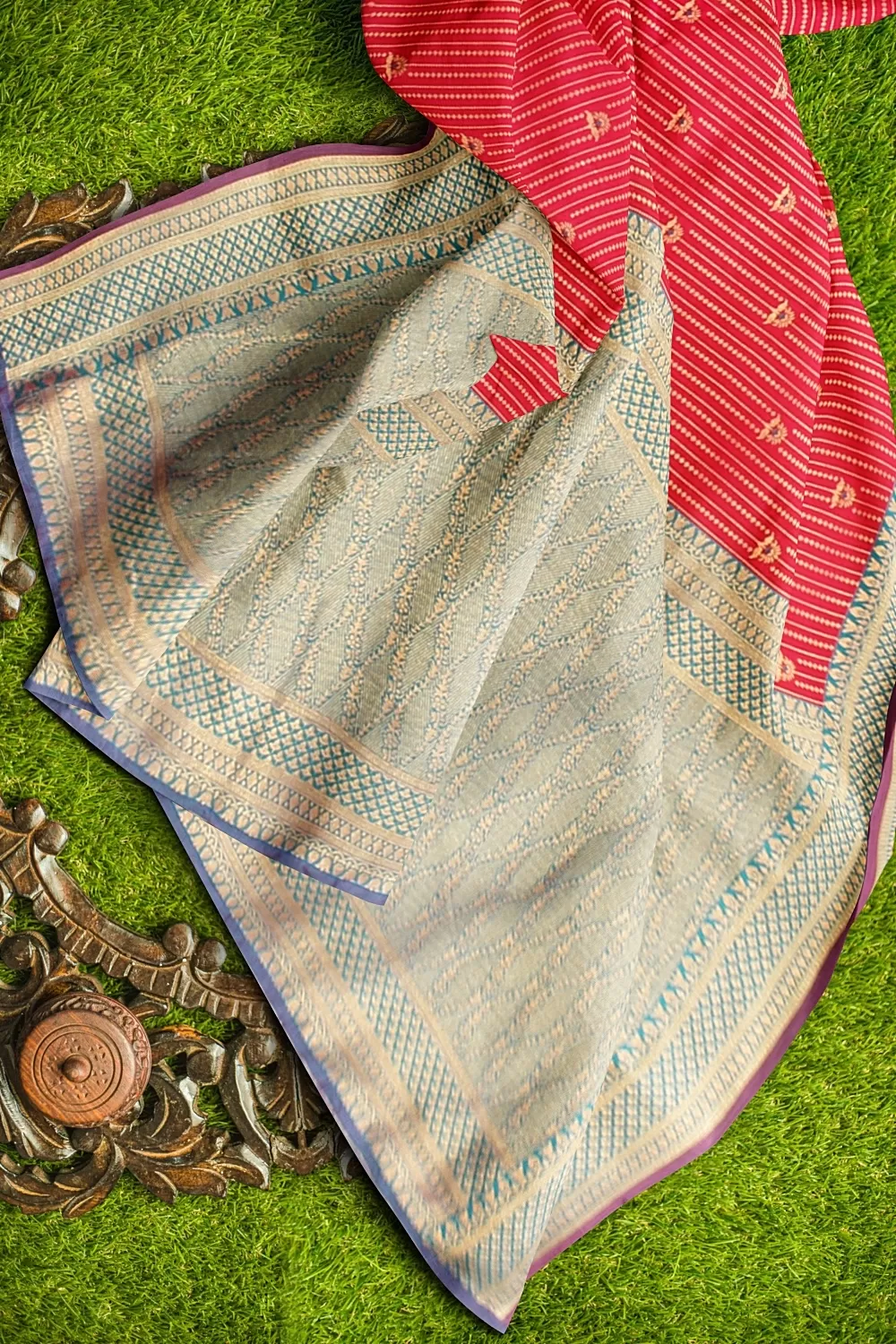 PINK KANJIVARAM SILK SAREE