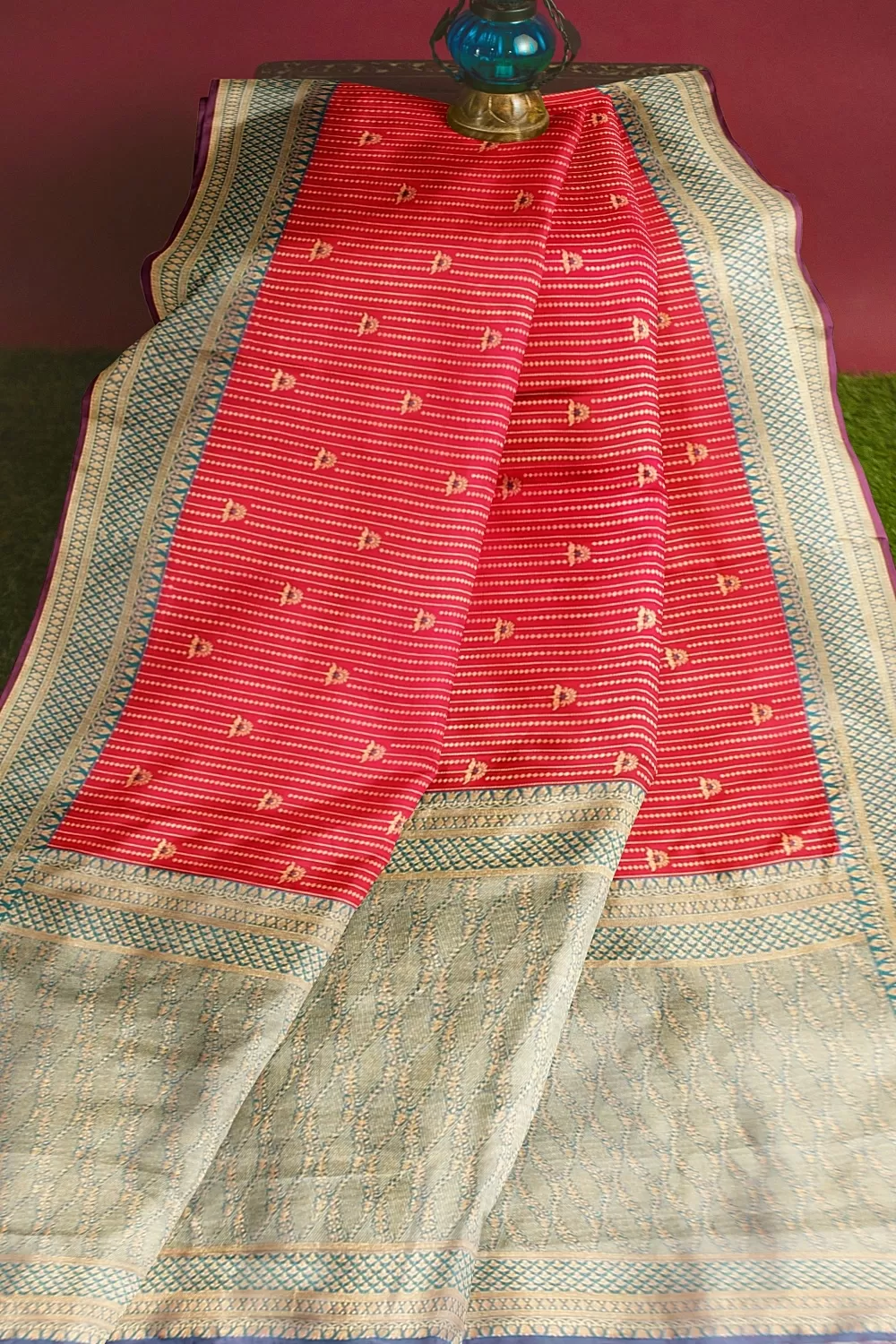 PINK KANJIVARAM SILK SAREE