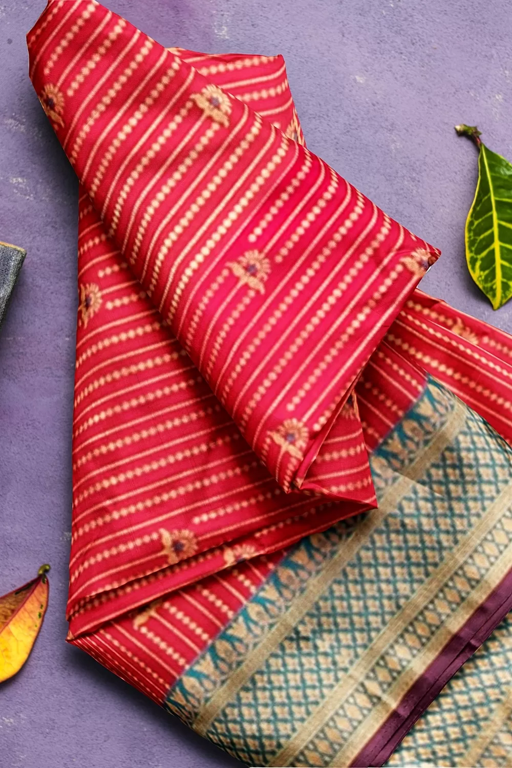 PINK KANJIVARAM SILK SAREE