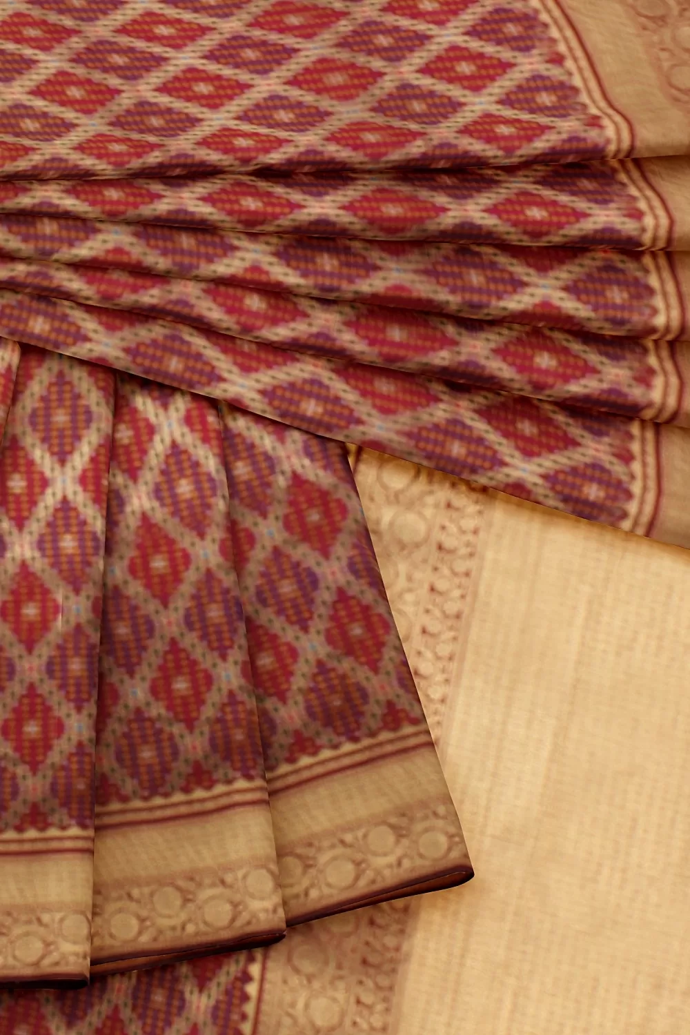 Rad Hadrabadi Silk Saree