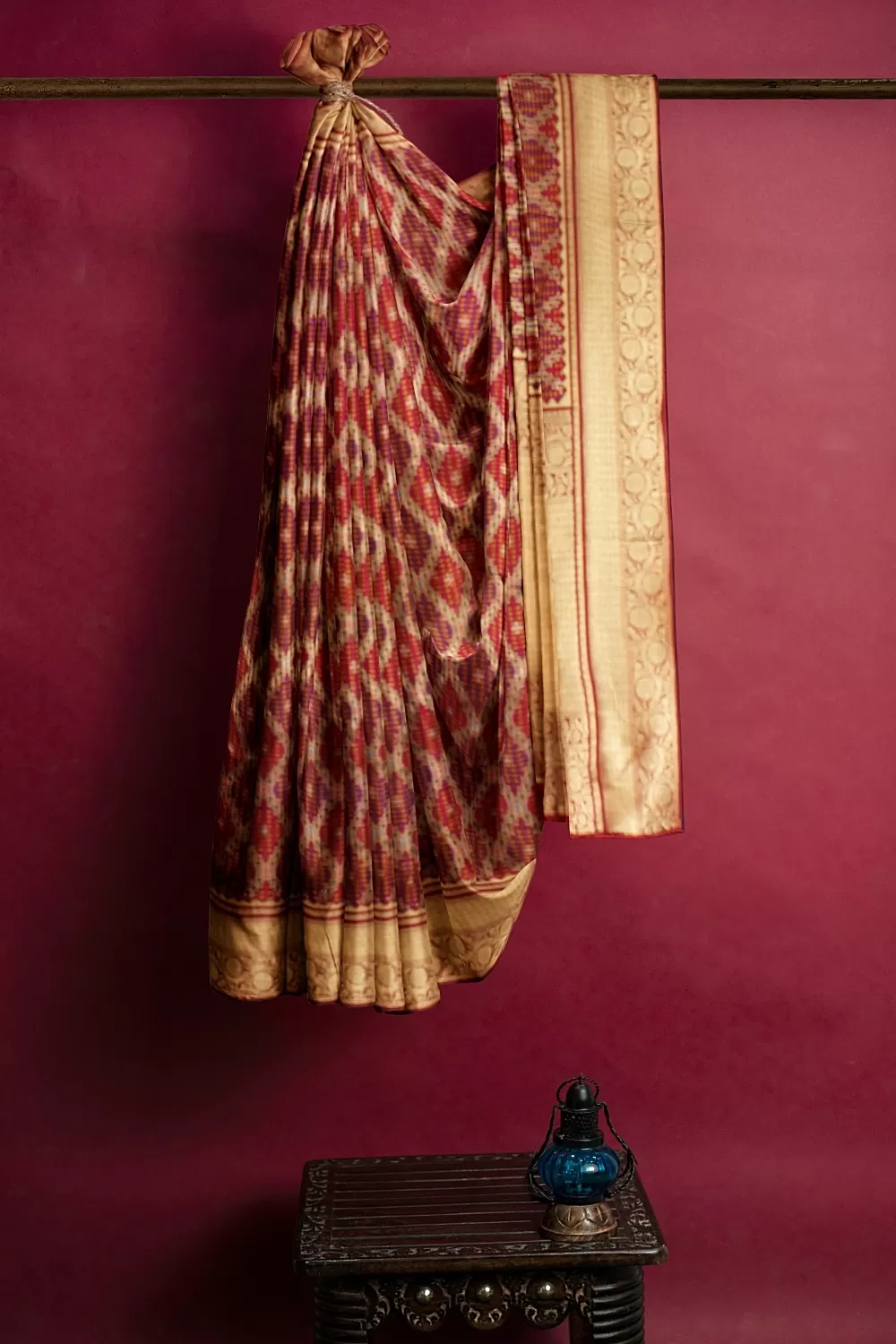 Rad Hadrabadi Silk Saree