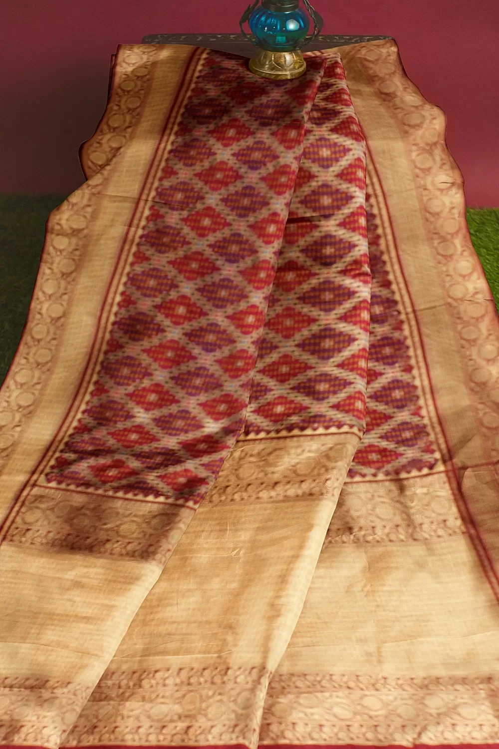 Rad Hadrabadi Silk Saree