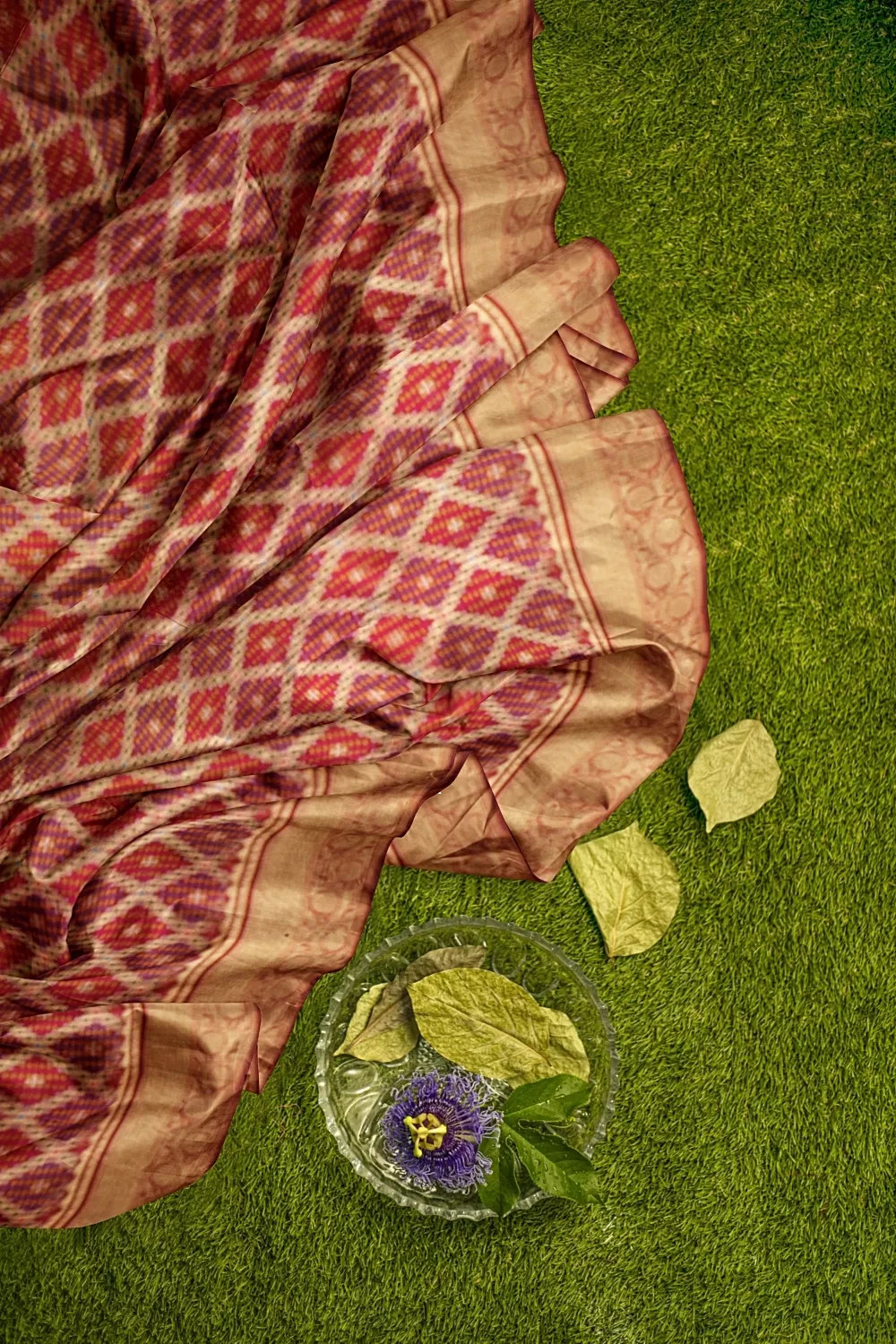 Rad Hadrabadi Silk Saree