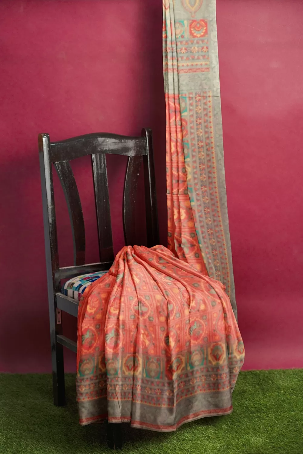 Pink Kanjivaram Silk Saree