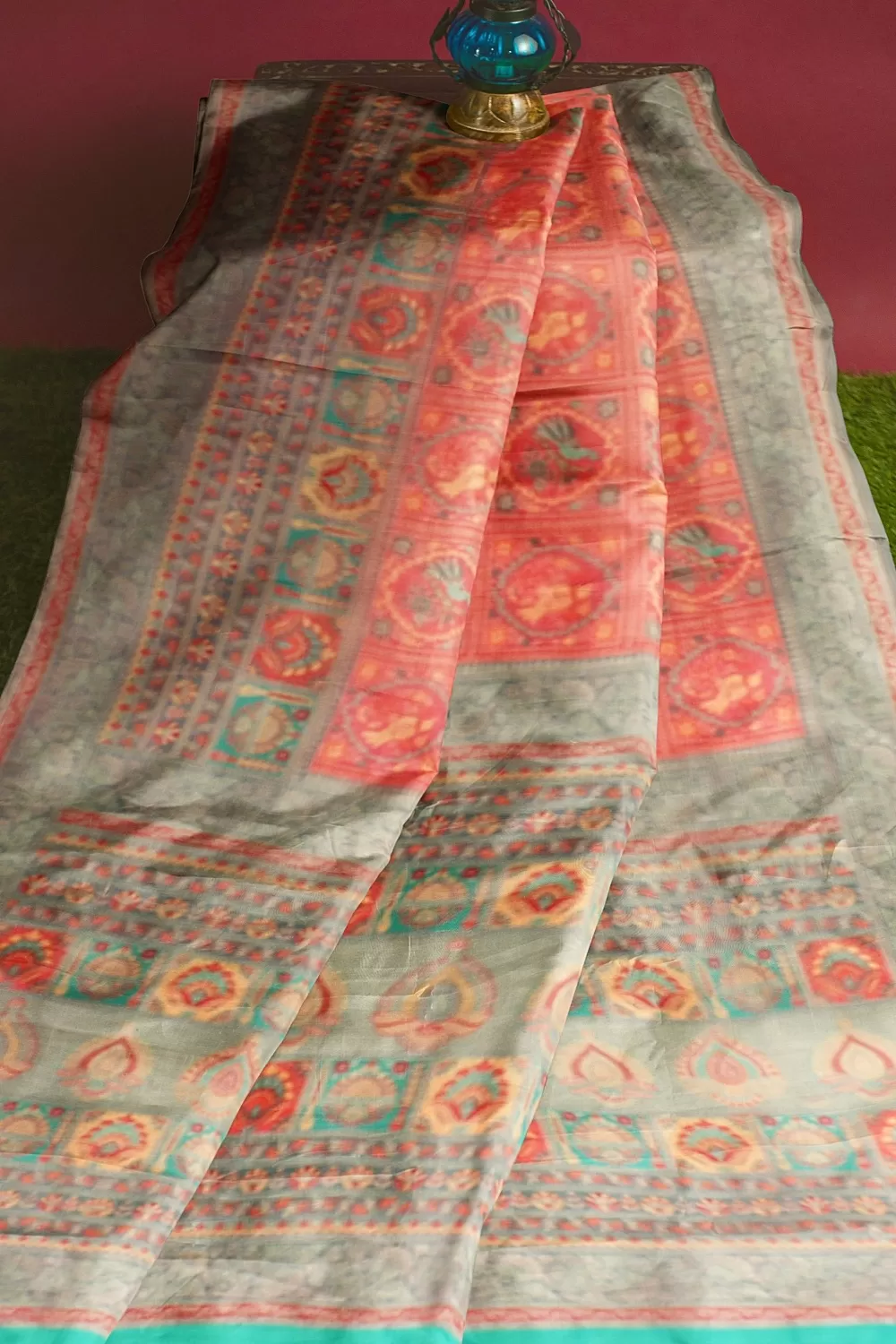 Pink Kanjivaram Silk Saree