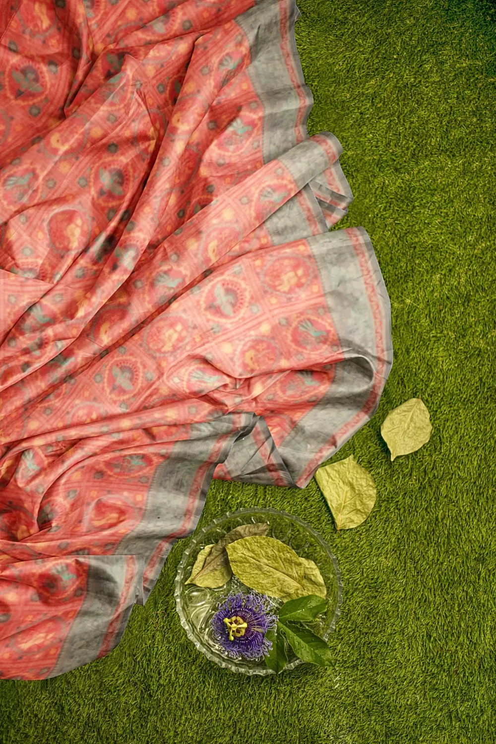 Pink Kanjivaram Silk Saree