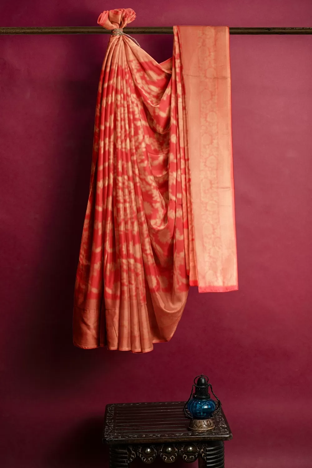 Carrot Summar Soft Silk Saree