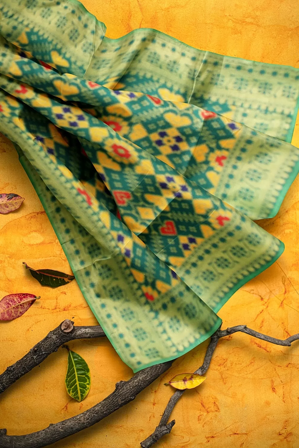 Mehndi Green Kanjivaram Silk Saree