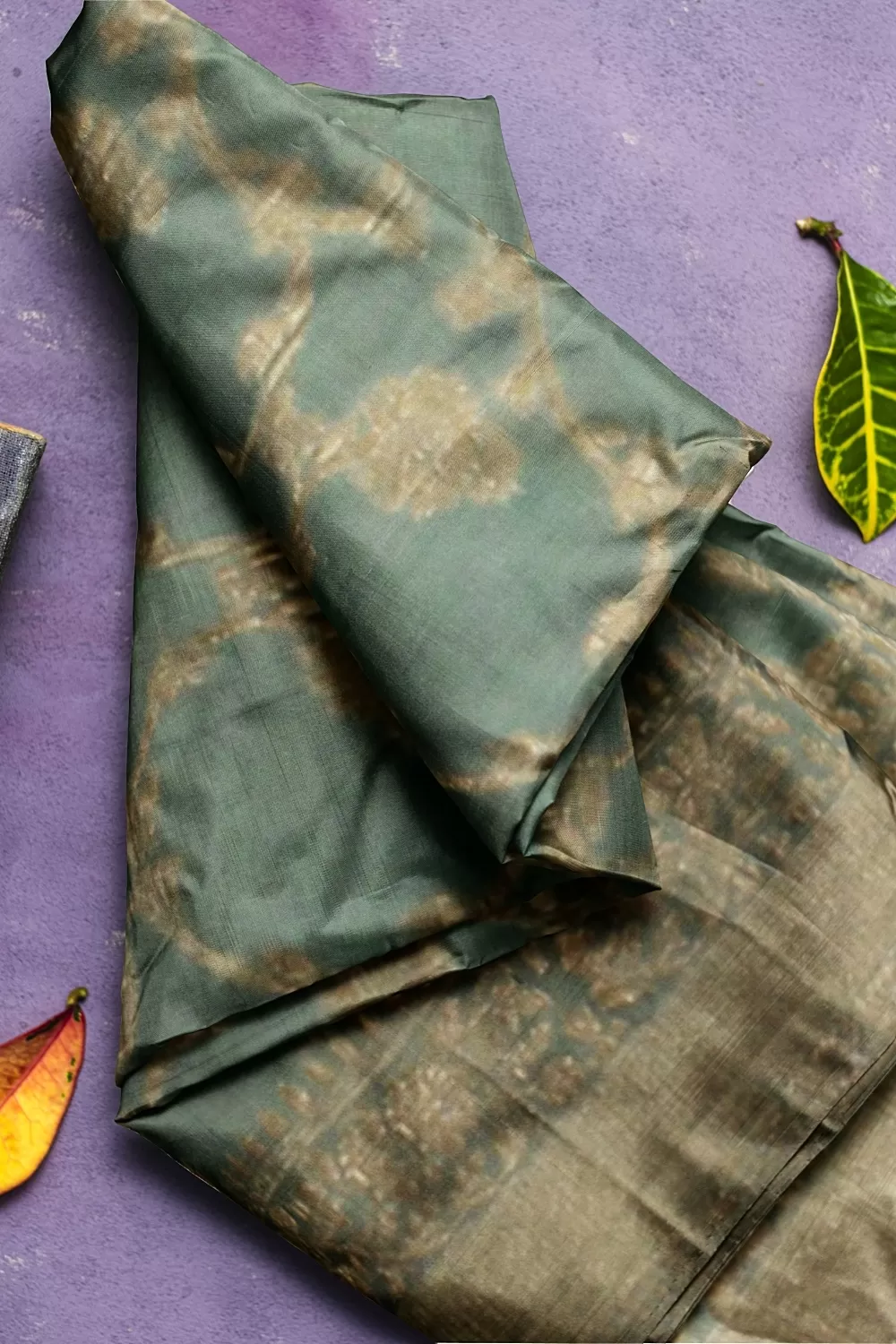 Sea Green Mysore Georgette Saree