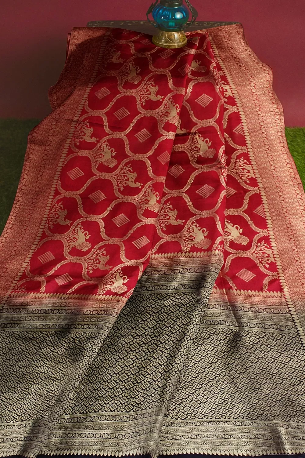 Rani Upada Soft Silk Saree