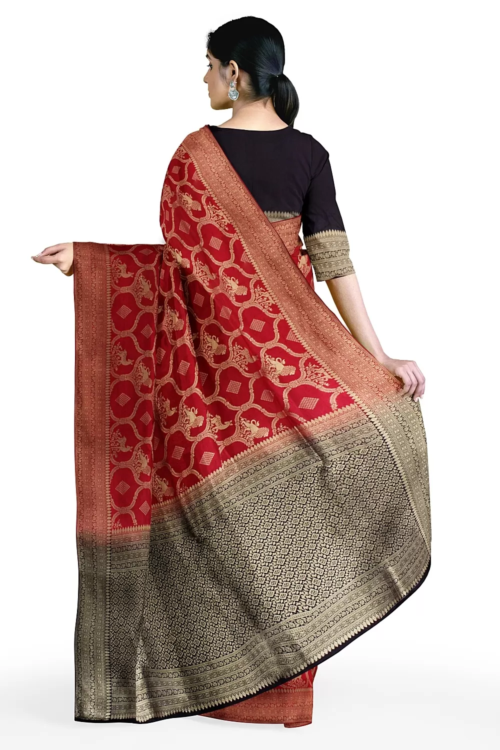 Rani Upada Soft Silk Saree