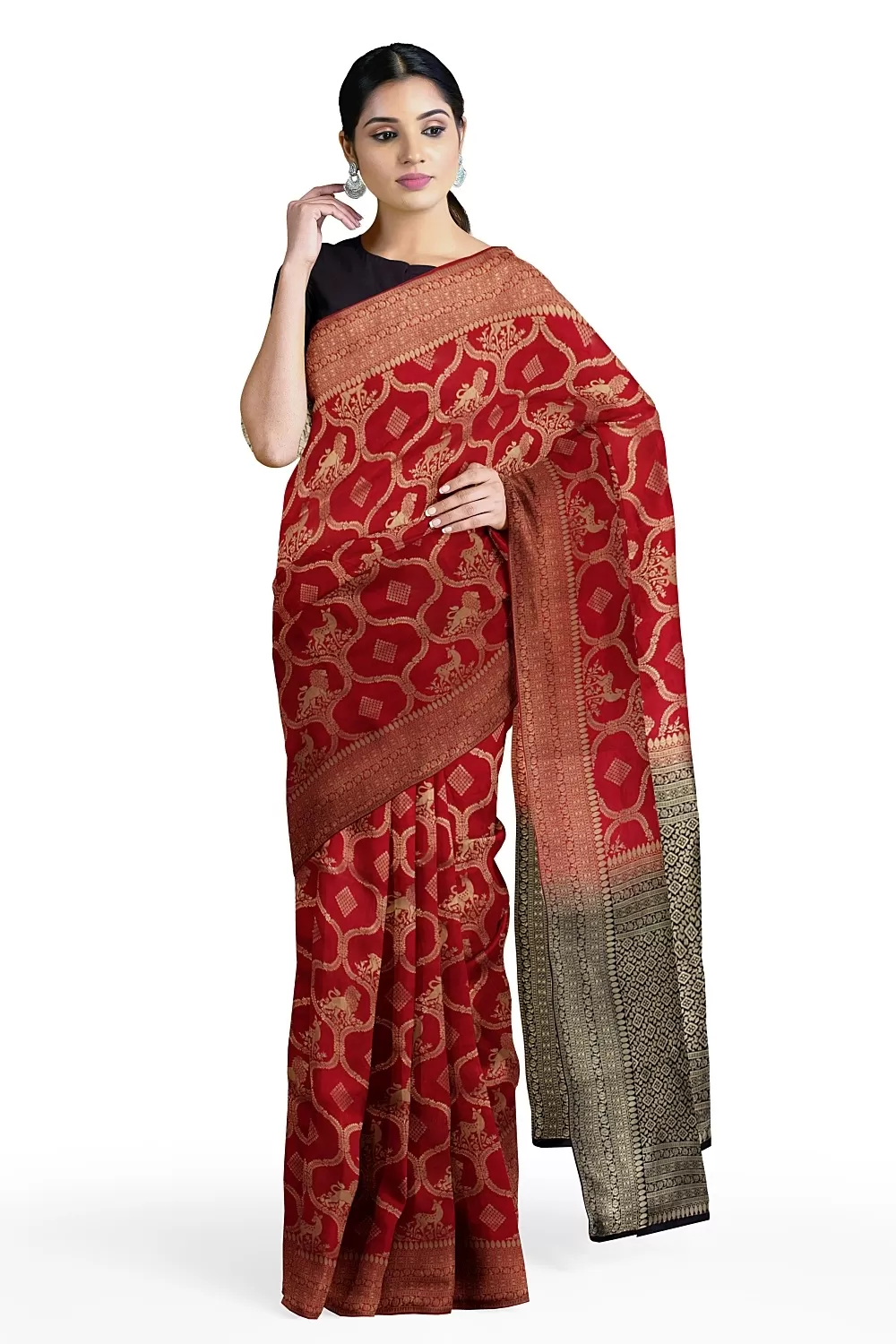 Rani Upada Soft Silk Saree