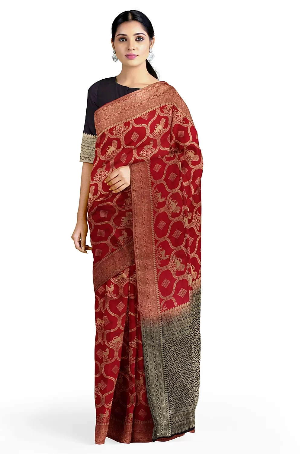 Rani Upada Soft Silk Saree