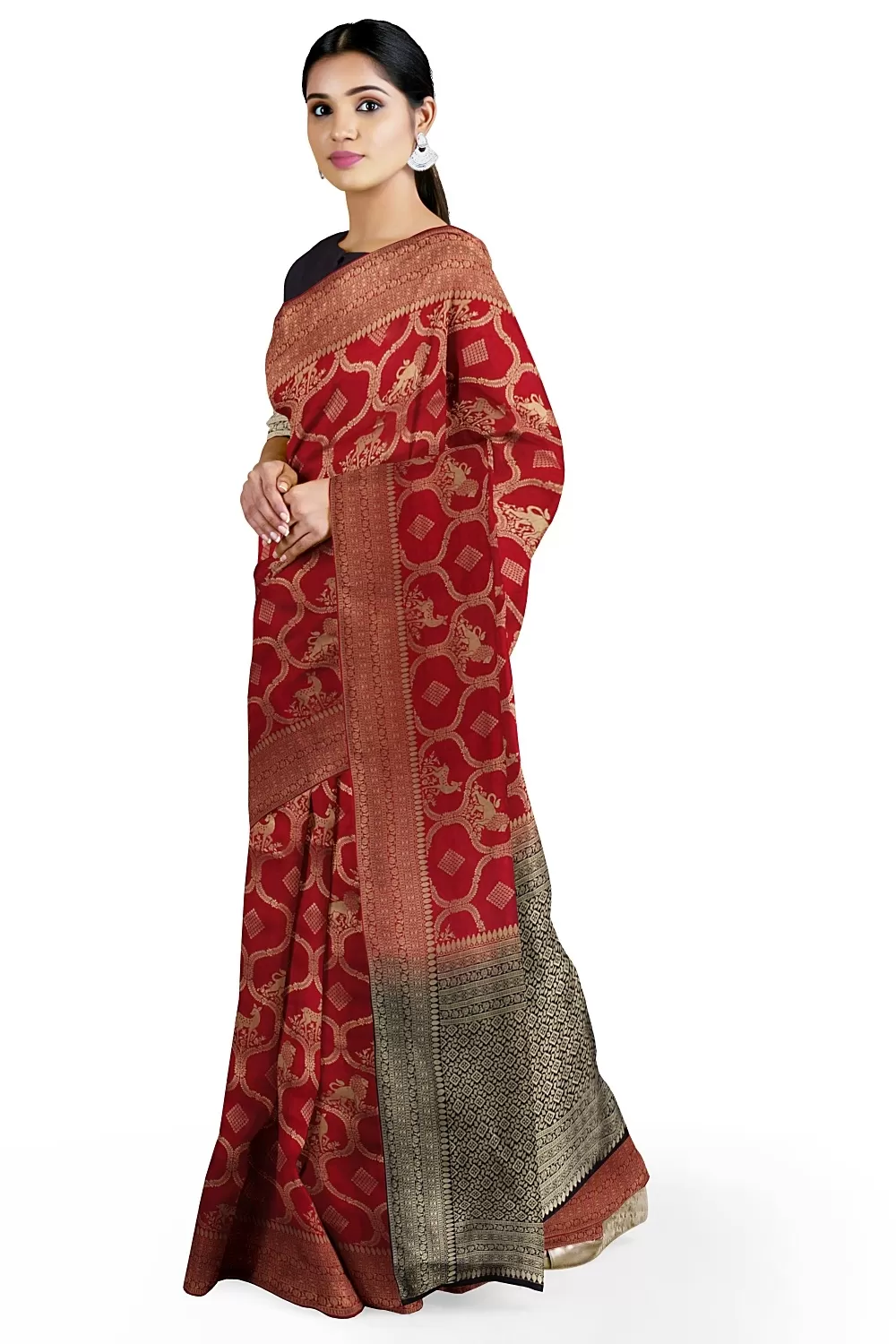 Rani Upada Soft Silk Saree