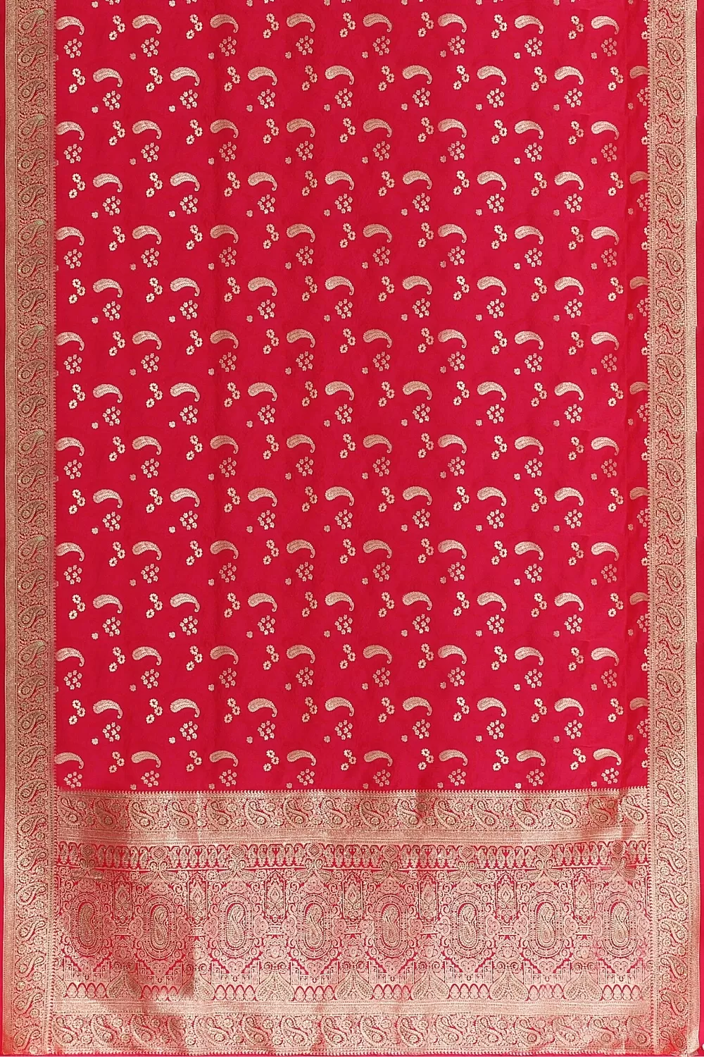 Rani Banarsi Soft Silk Saree