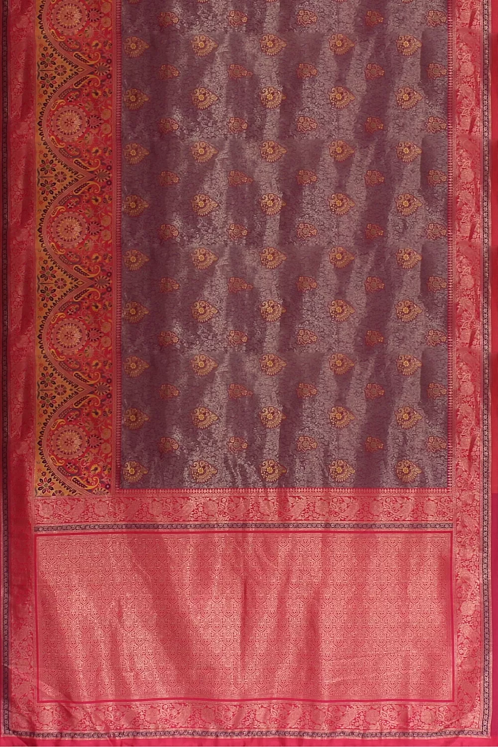 Move Two Tone Banarsi Silk Saree