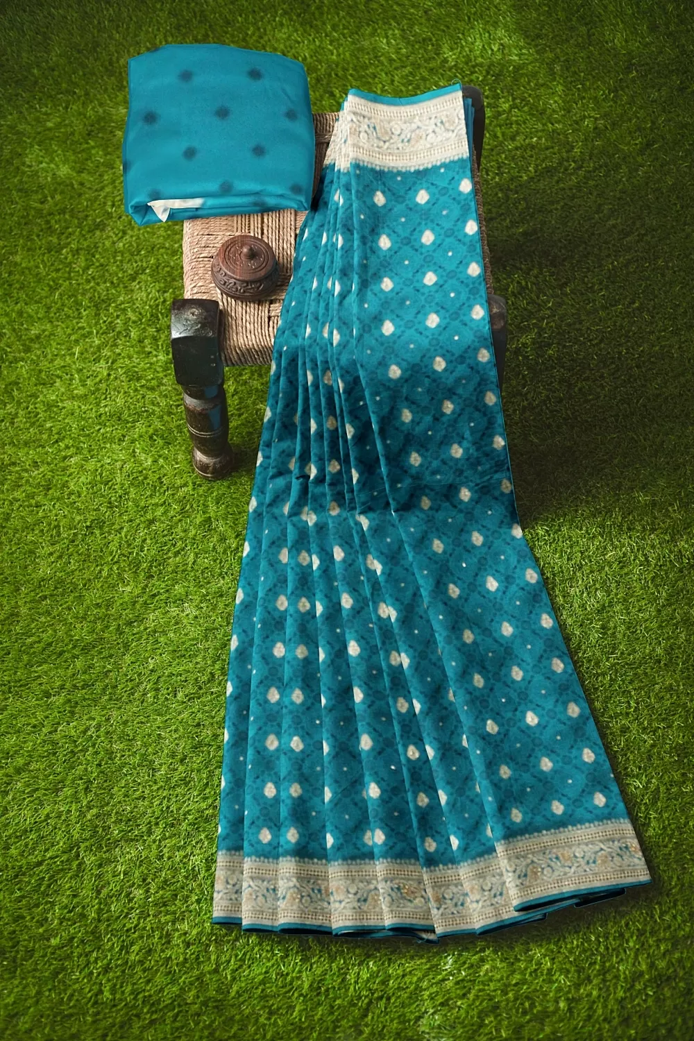 Rama Green Soft Silk Sarees