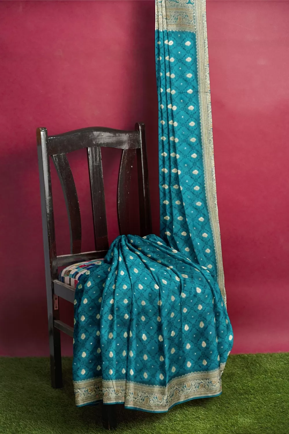 Rama Green Soft Silk Sarees