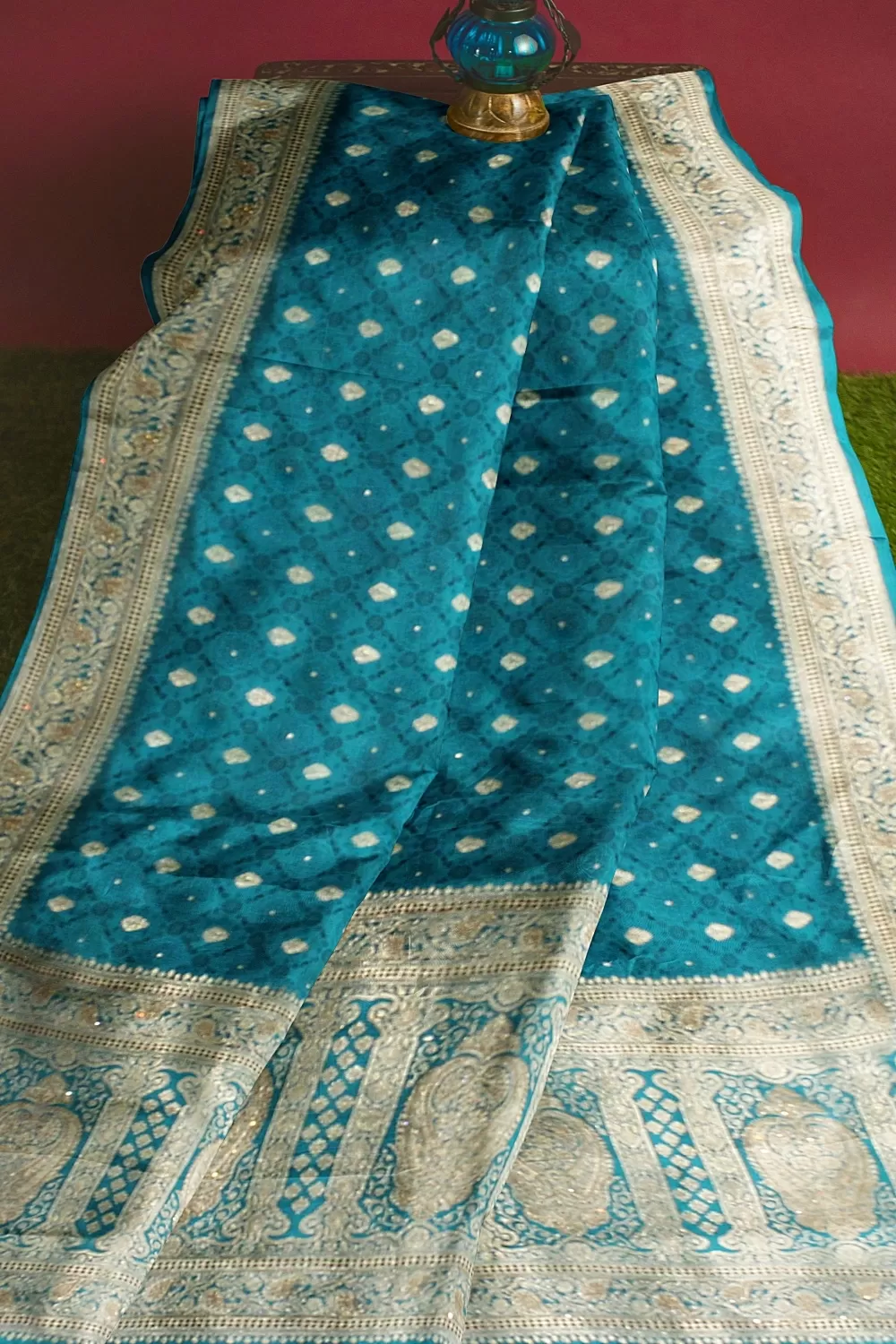 Rama Green Soft Silk Sarees