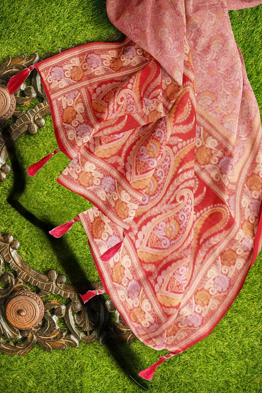 Hot Pink Soft Silk Sarees