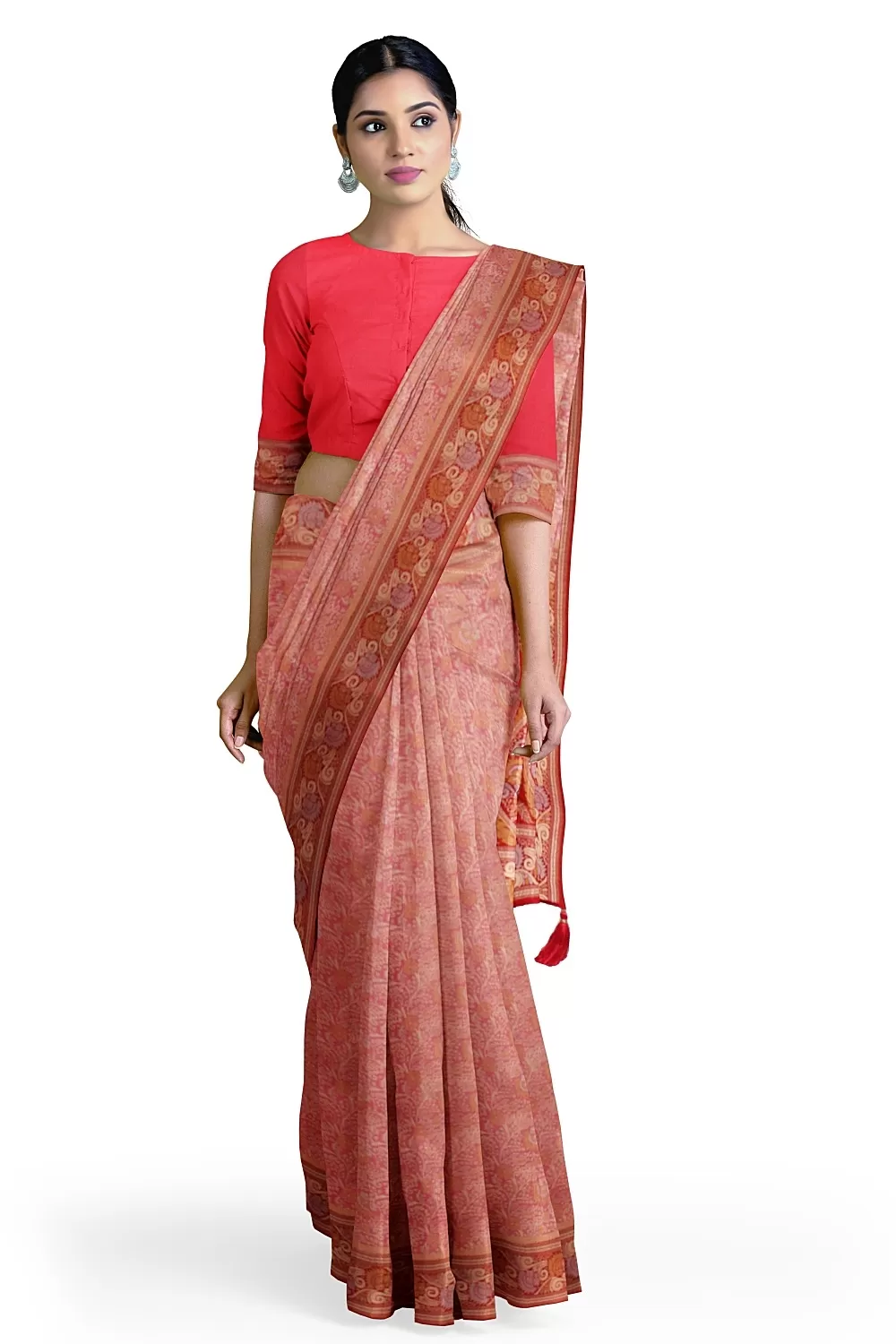 Hot Pink Soft Silk Sarees