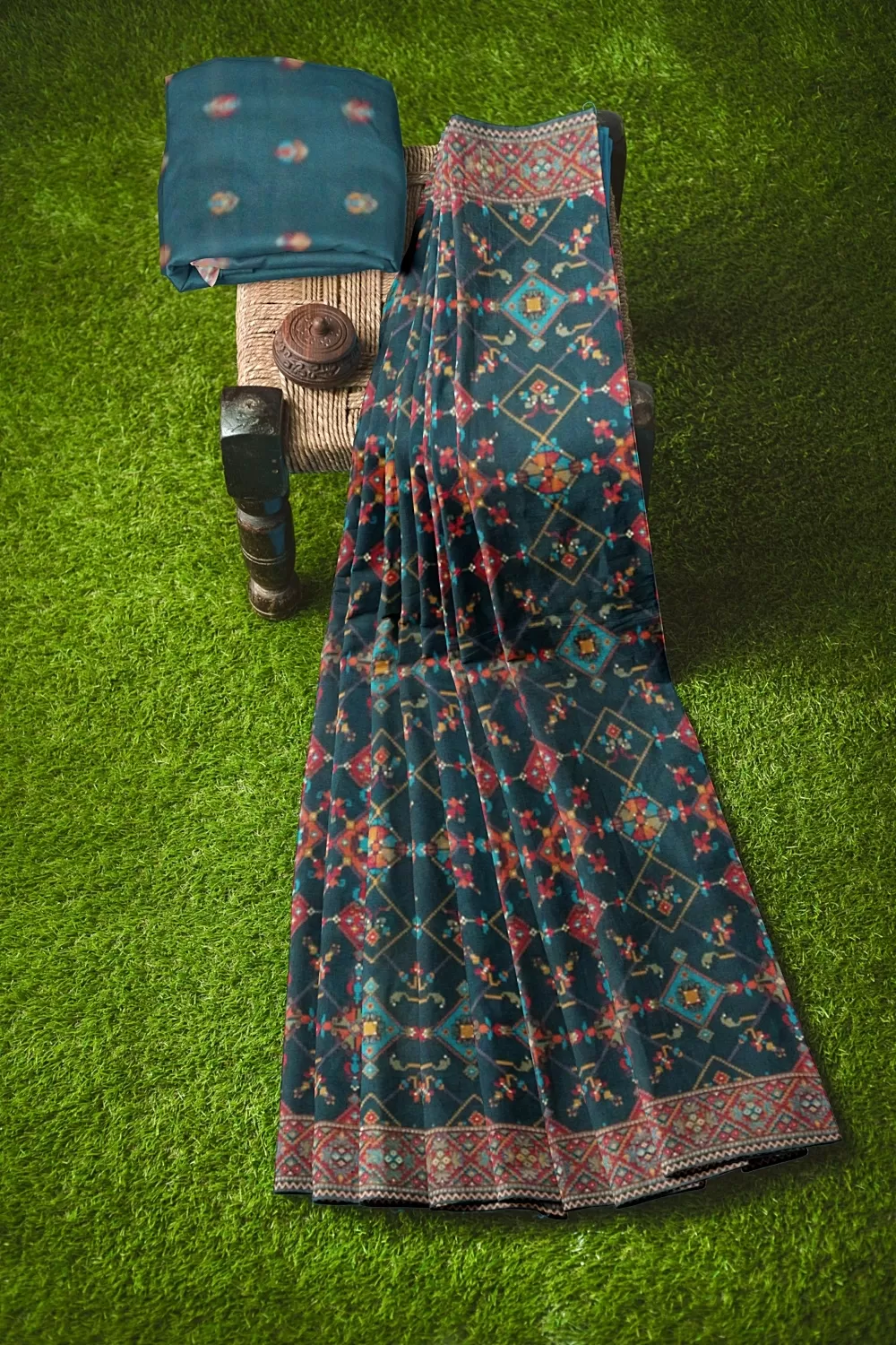 Morpankhi Ikat Patola Sarees