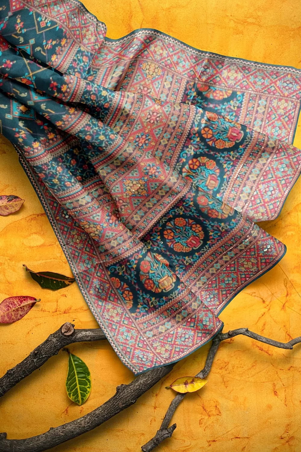 Morpankhi Ikat Patola Sarees